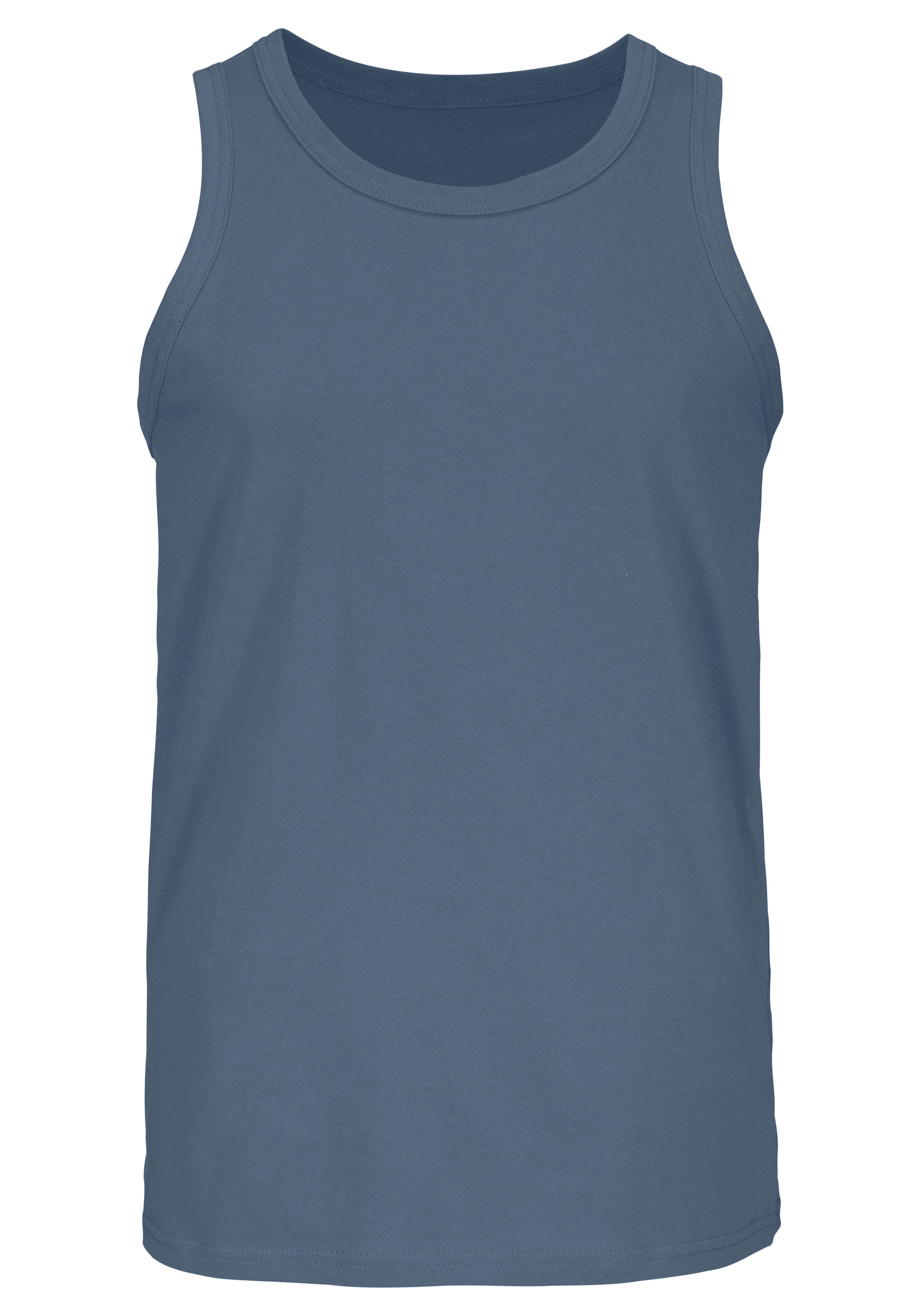 H.I.S Tanktop », Unterziehshirt, Unterhemd für Herren« 3er-Pack,  unifarben, Rundhalsausschnitt, aus Baumwolle