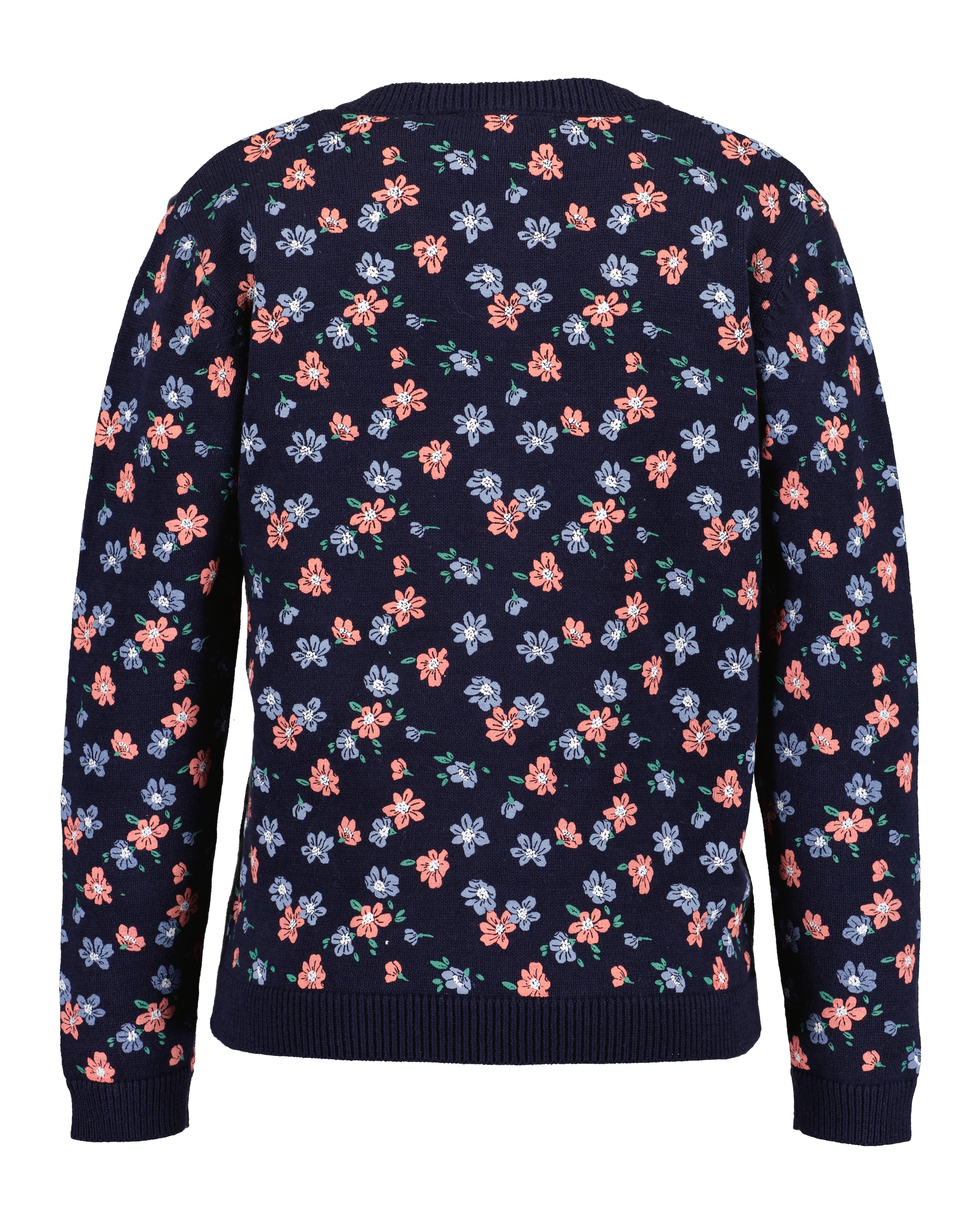 Blue Seven Cardigan, im süßen Blüten-Alloverdesign