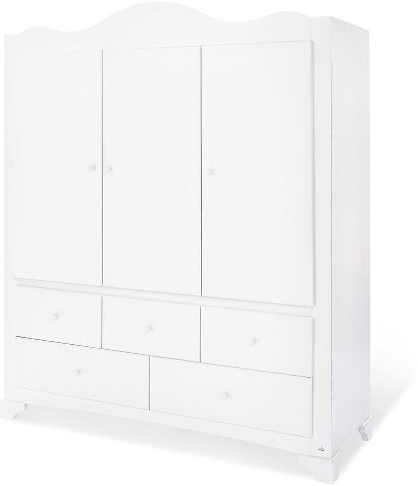 Pinolino® Kinderkleiderschrank »Pino«, groß mit 3 Türen; Made in Europe