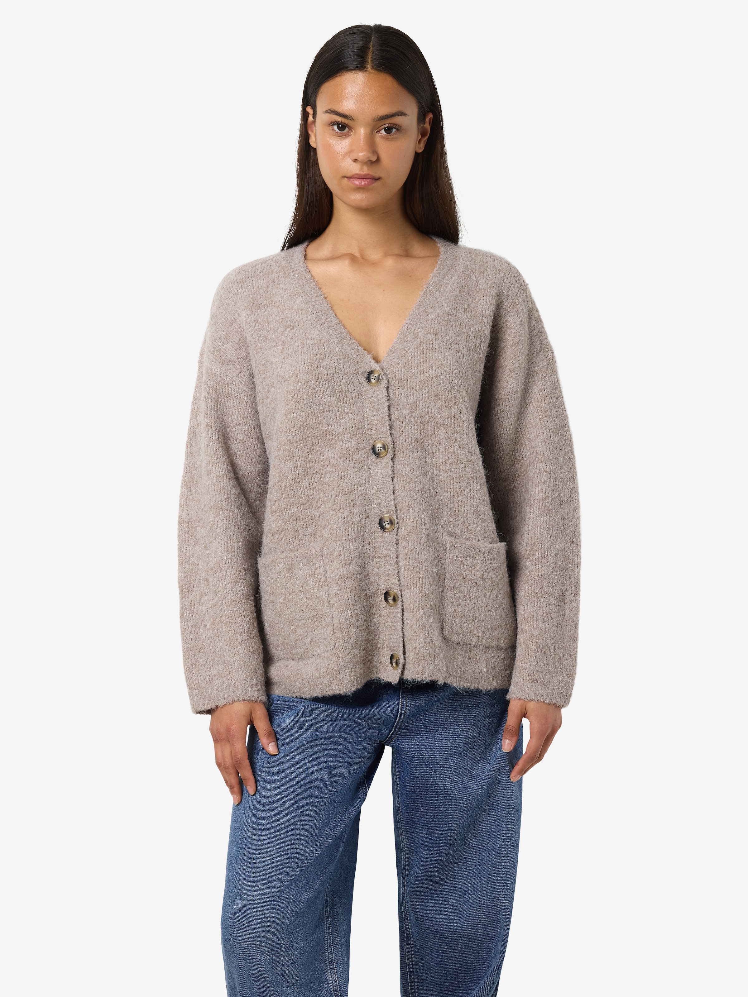 Noisy may Strickjacke »NMDOLLY L/S KNIT CARDIGAN FWD NOOS«