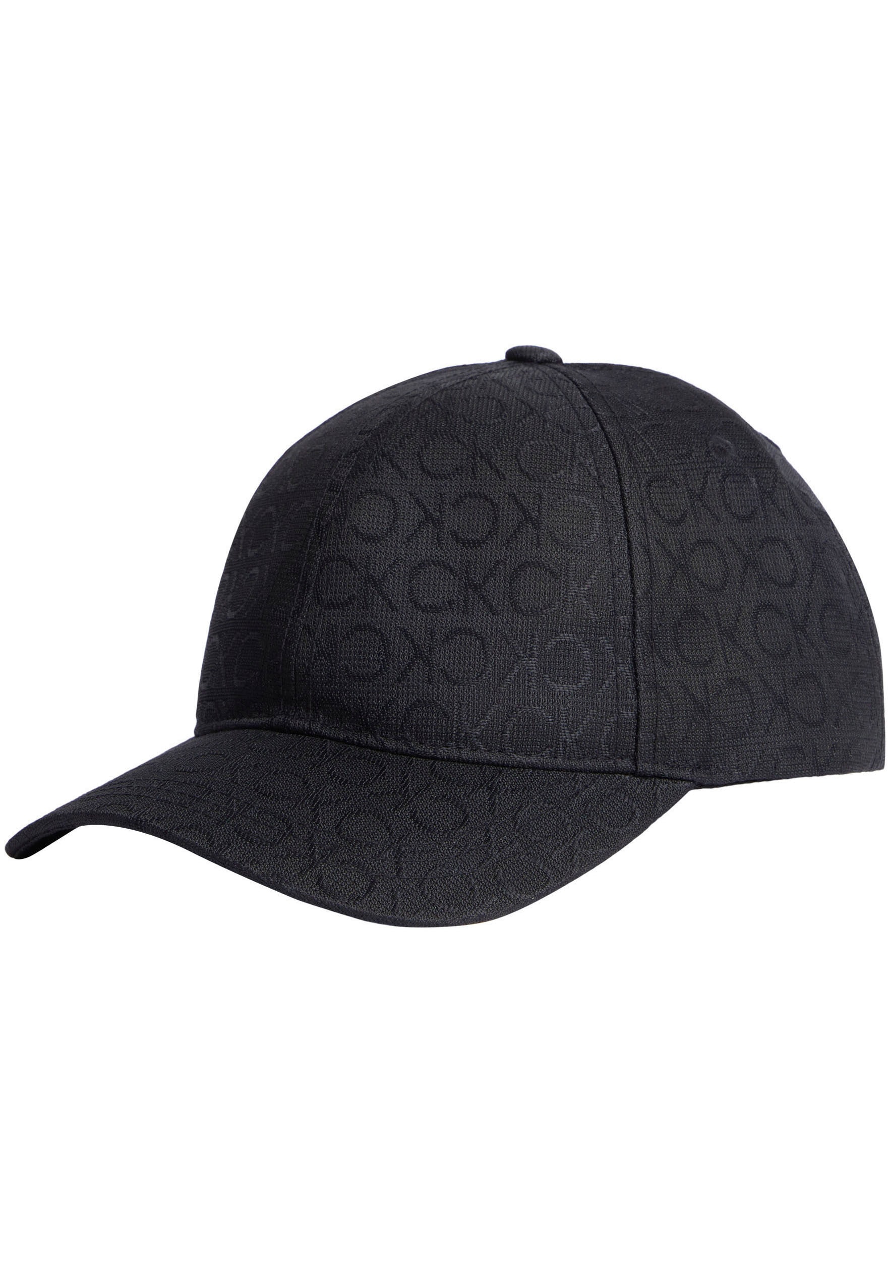 Calvin Klein Baseball Cap »MONOGRAM JACQUARD CAP«, Allovermuster, Klemmverschluss