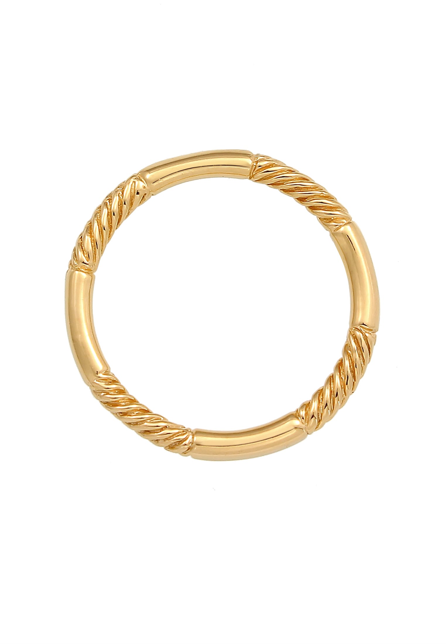 Elli Silberring »Ring Gedreht Basic Schlicht 925 Silber«