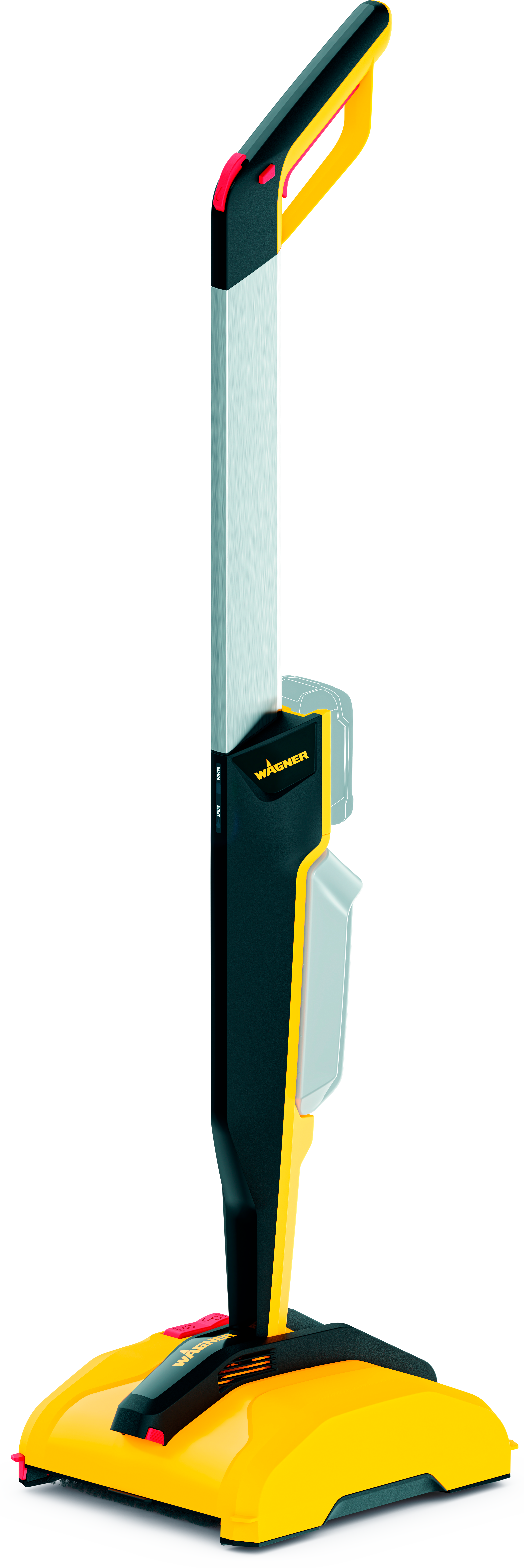 Wagner Hartbodenreiniger »Levaro PowerBrush 18V« ohne Akku und Ladegerät in schwarz