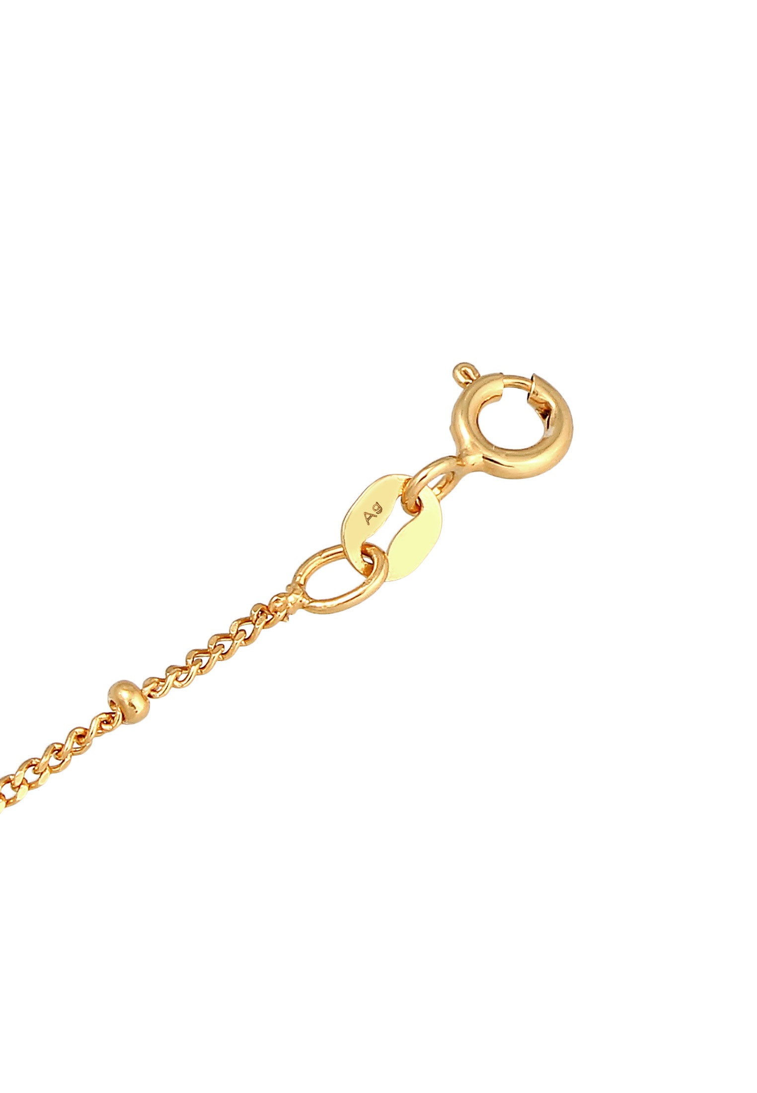 Elli Ohrring und Ketten Set »Schmuckset Halbmond Mond Mondstein Astro 925 Silber«