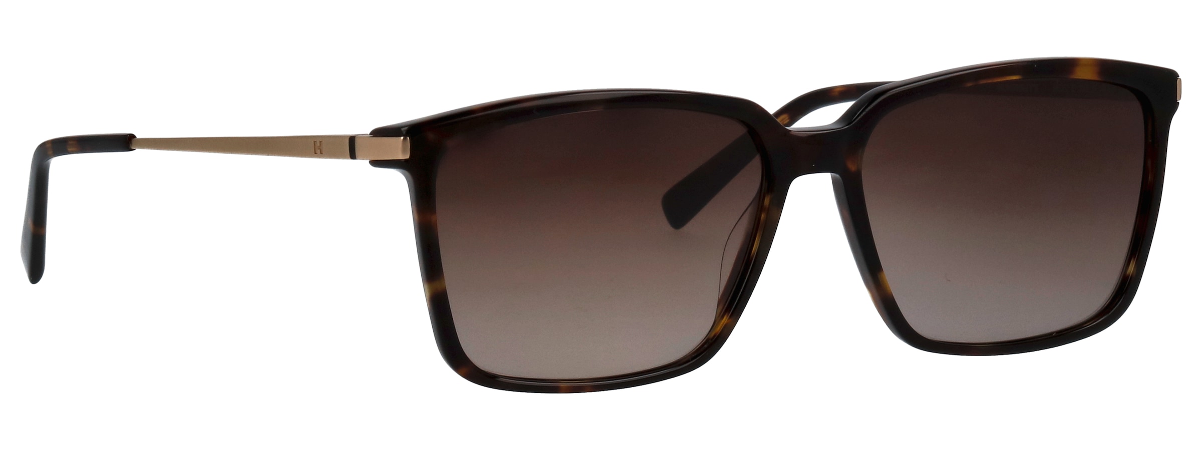 HUMPHREY´S eyewear Sonnenbrille »Modell 585352« Form Karree/Eckig, Logoschriftzug auf Bügel, Kombifassung