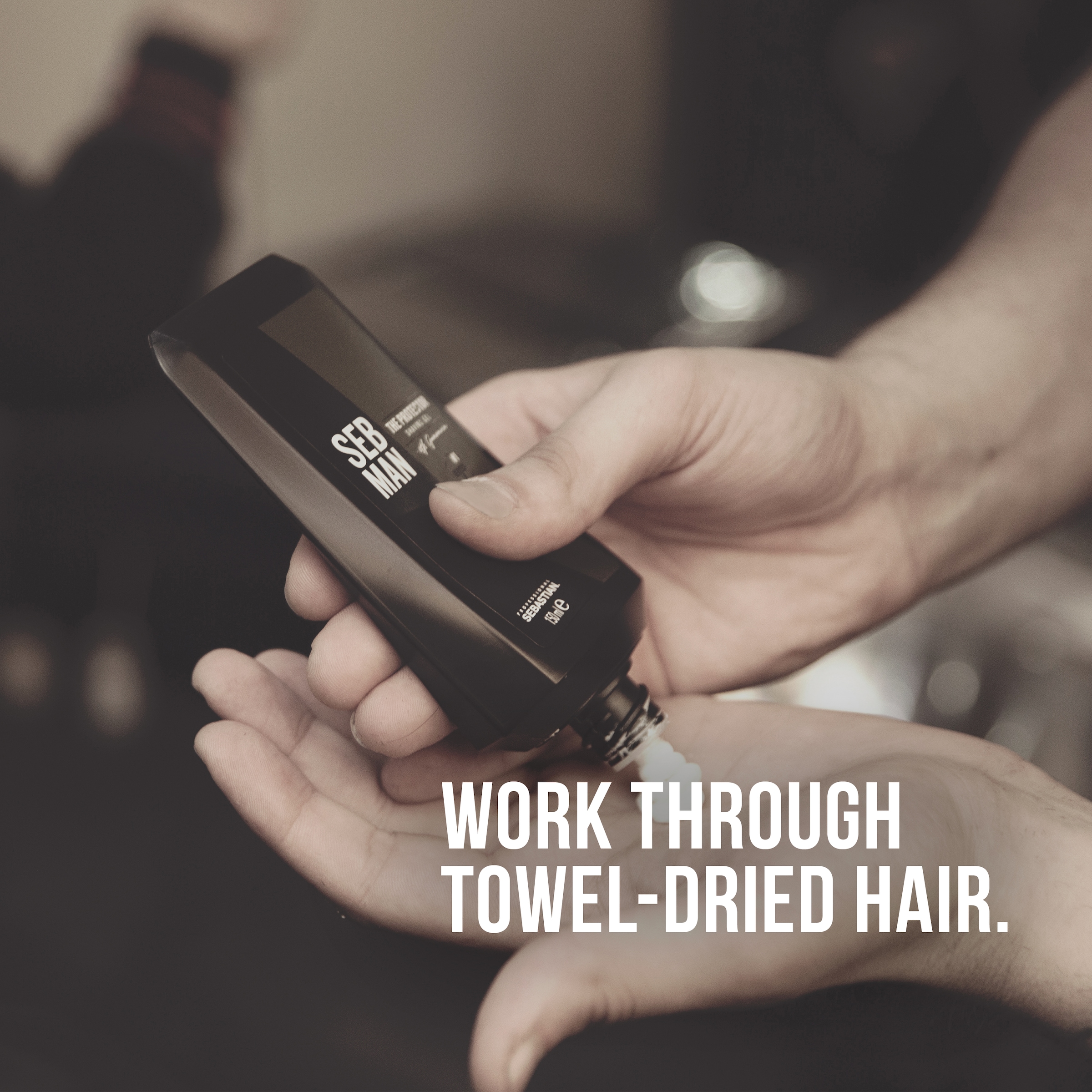 SEB Man Haargel »SEB MAN THE PLAYER MEDIUM HOLD GEL« mittlerer Halt,