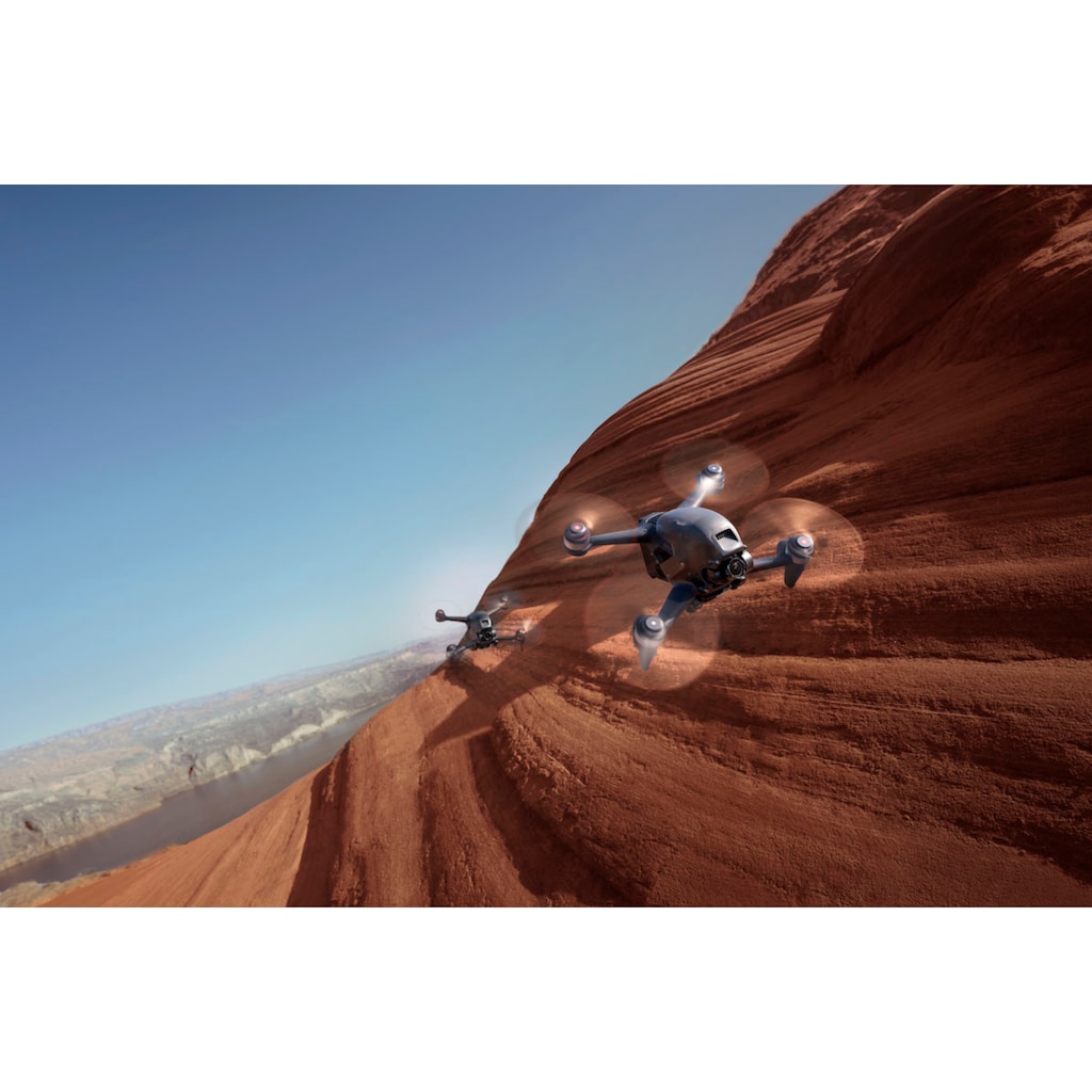 dji Drohne »FPV Combo«, First-Person View Drohne Flycam Quadrocopter UAV, OcuSync 3.0 HD-Übertragung, 4K-Video, Superweites 150 ° FOV, Beeindruckendes Flugerlebnis