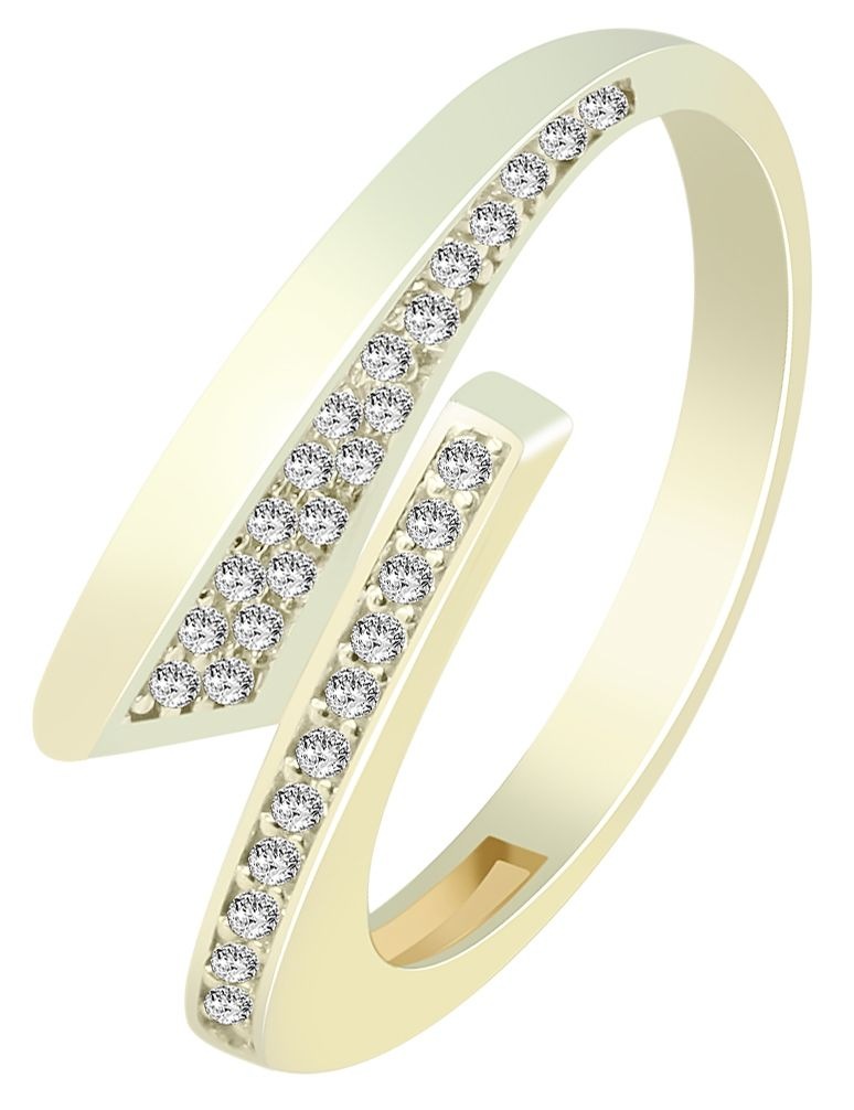 Adelia´s Fingerring »Damen Ring aus 333 Gold mit Zirkonia«