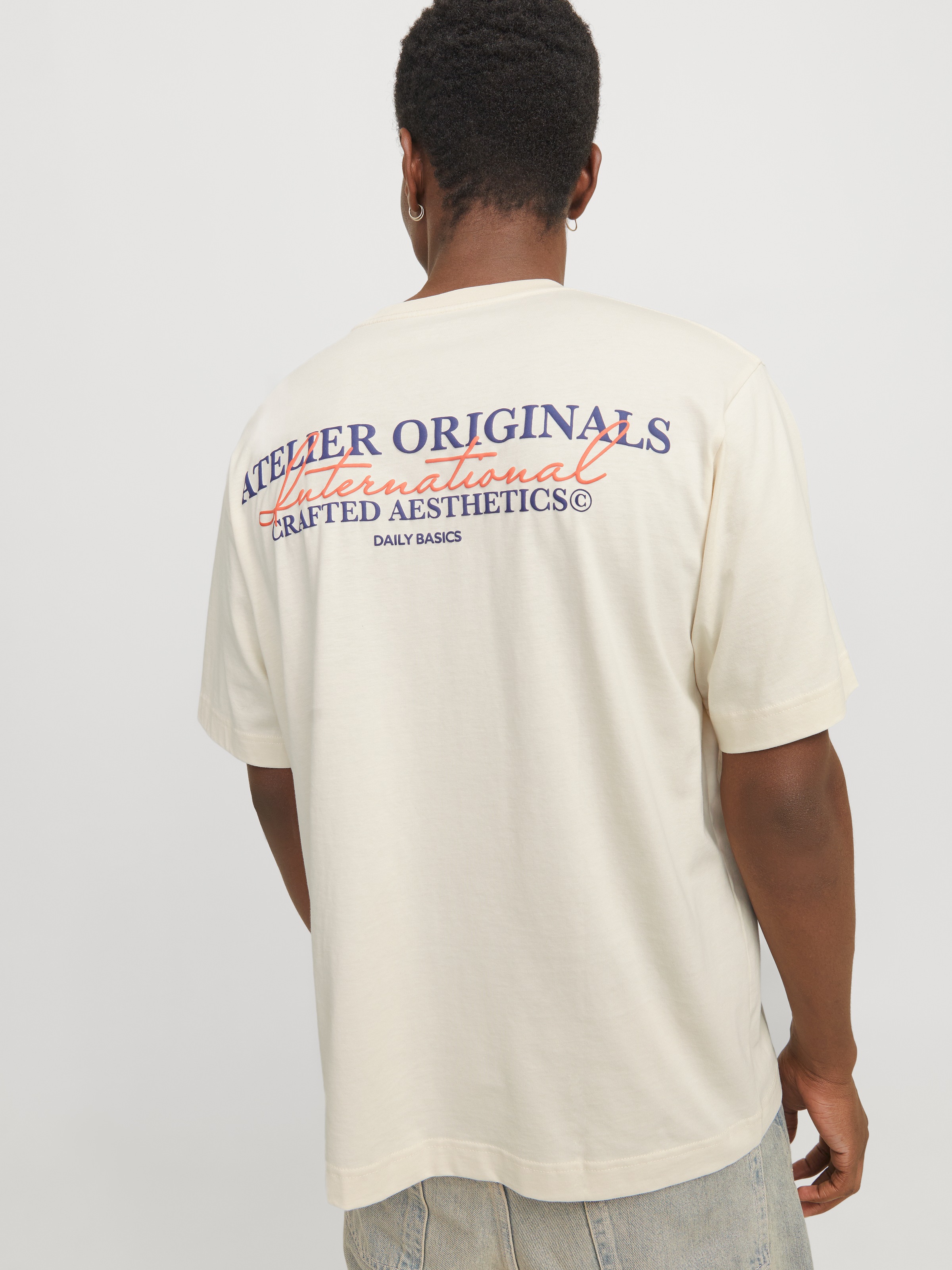 Jack & Jones T-Shirt »JORISLINGTON TYPE TEE SS CREW NECK SN«