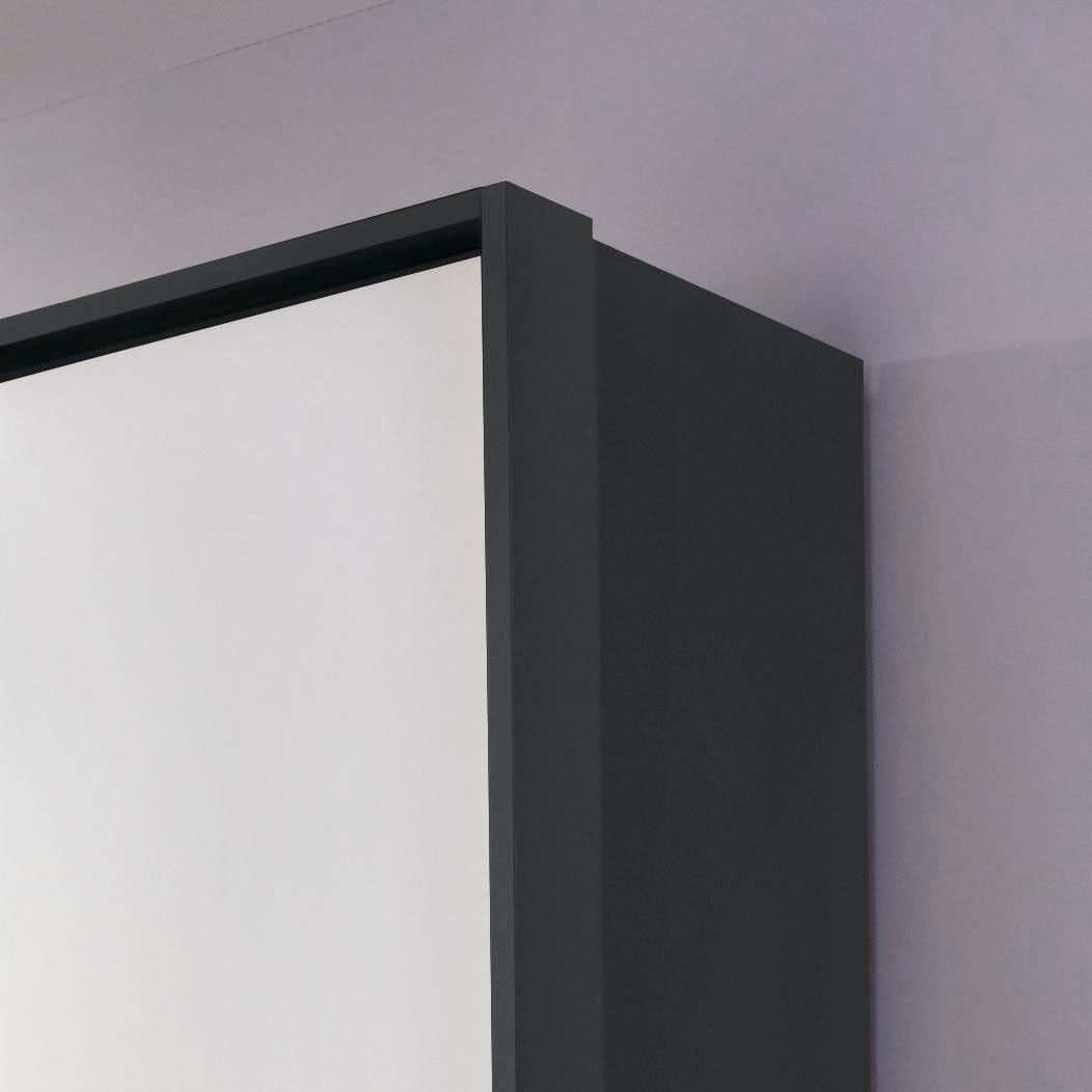 rauch Drehtürenschrank »Mainz mit Passepartout« optional mit Beleuchtung, Außentüren mit Push-to-Open Funktion