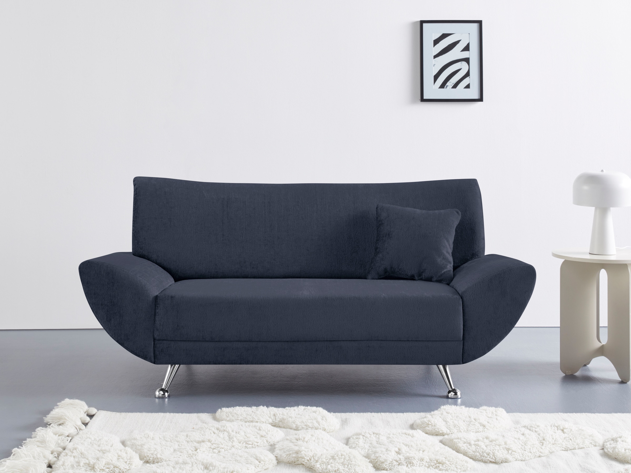 INOSIGN 2-Sitzer »Saltare, elegant und komfortabel, toller Designfuß«