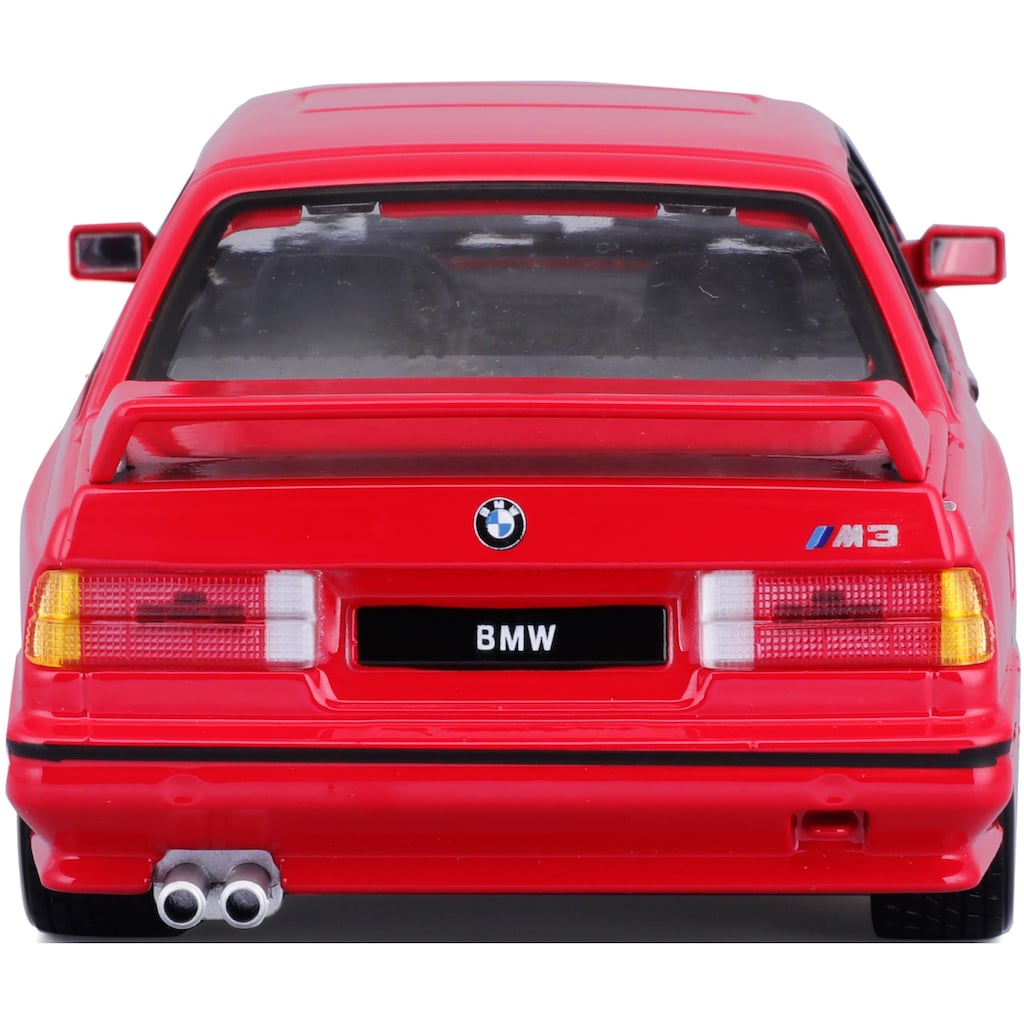 Bburago Sammlerauto »BMW M3 (E30) 88, rot«, 1:24