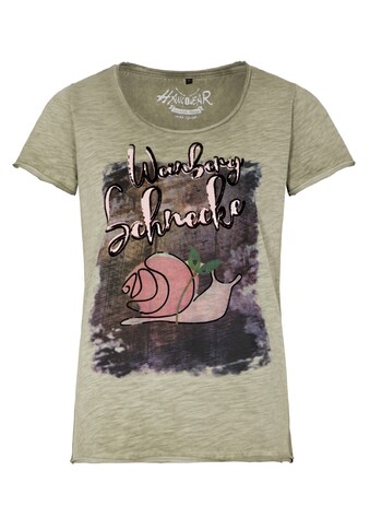 Hangowear Trachtenshirt, Damen, mit originellem Printmotiv kaufen