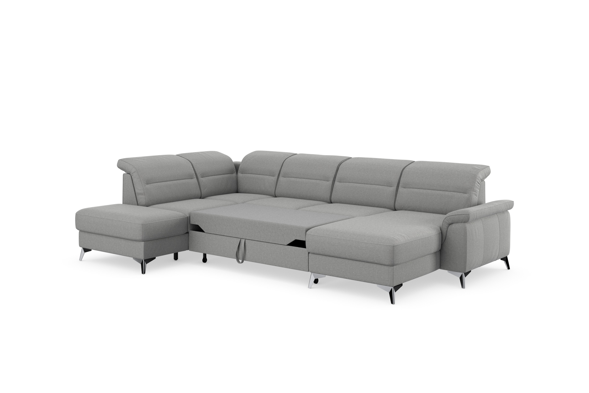 sit&more Wohnlandschaft »Sinatra U-Form«, optional mit Kopfteilverstellung und Armteilfunktion etc.