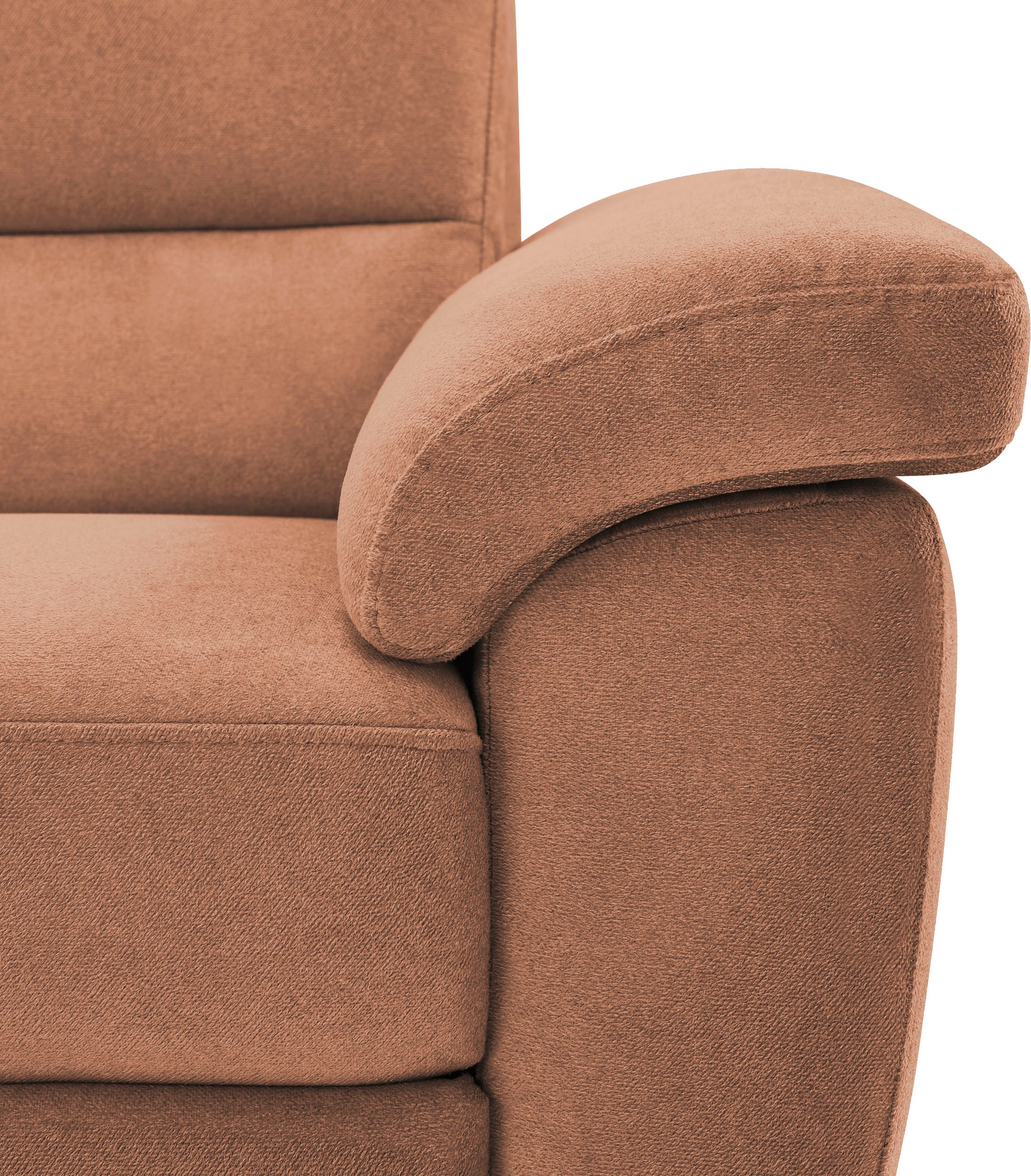 CALIZZA INTERIORS Ecksofa »Onyx L-Form«, Recamiere links oder rechts, wahlweise mit Bettfunktion, Breite 270 cm