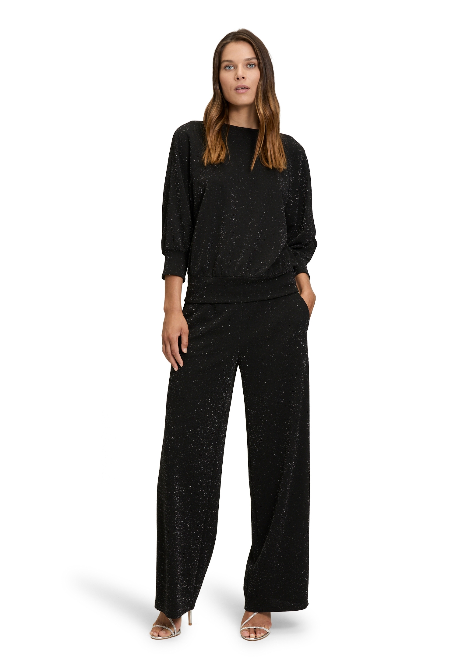 Betty Barclay Marlene-Hose »Marlene-Hose im Glitzer-Look«