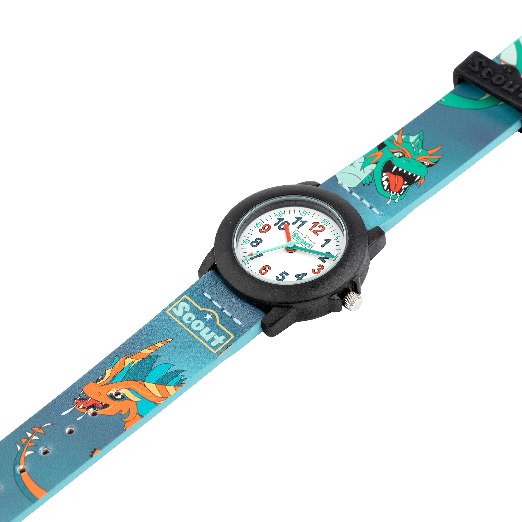 Scout Quarzuhr »Crystal« Armbanduhr, Kinderuhr, Geschenkidee, Schulanfang, Jungen, Drachen