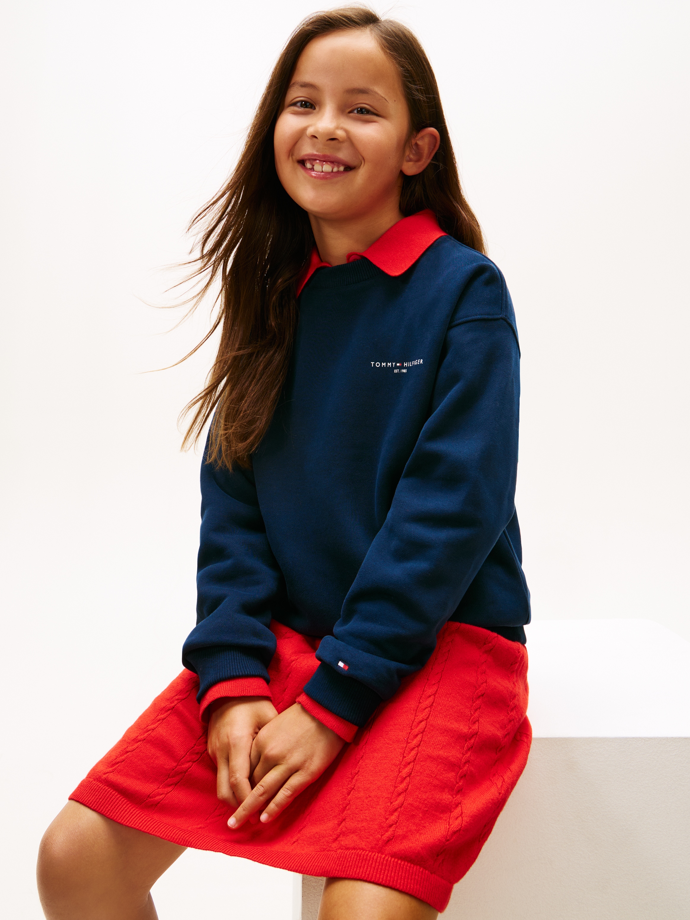 Tommy Hilfiger Sweatshirt , Regular fit, für Kinder bis 16 Jahre
