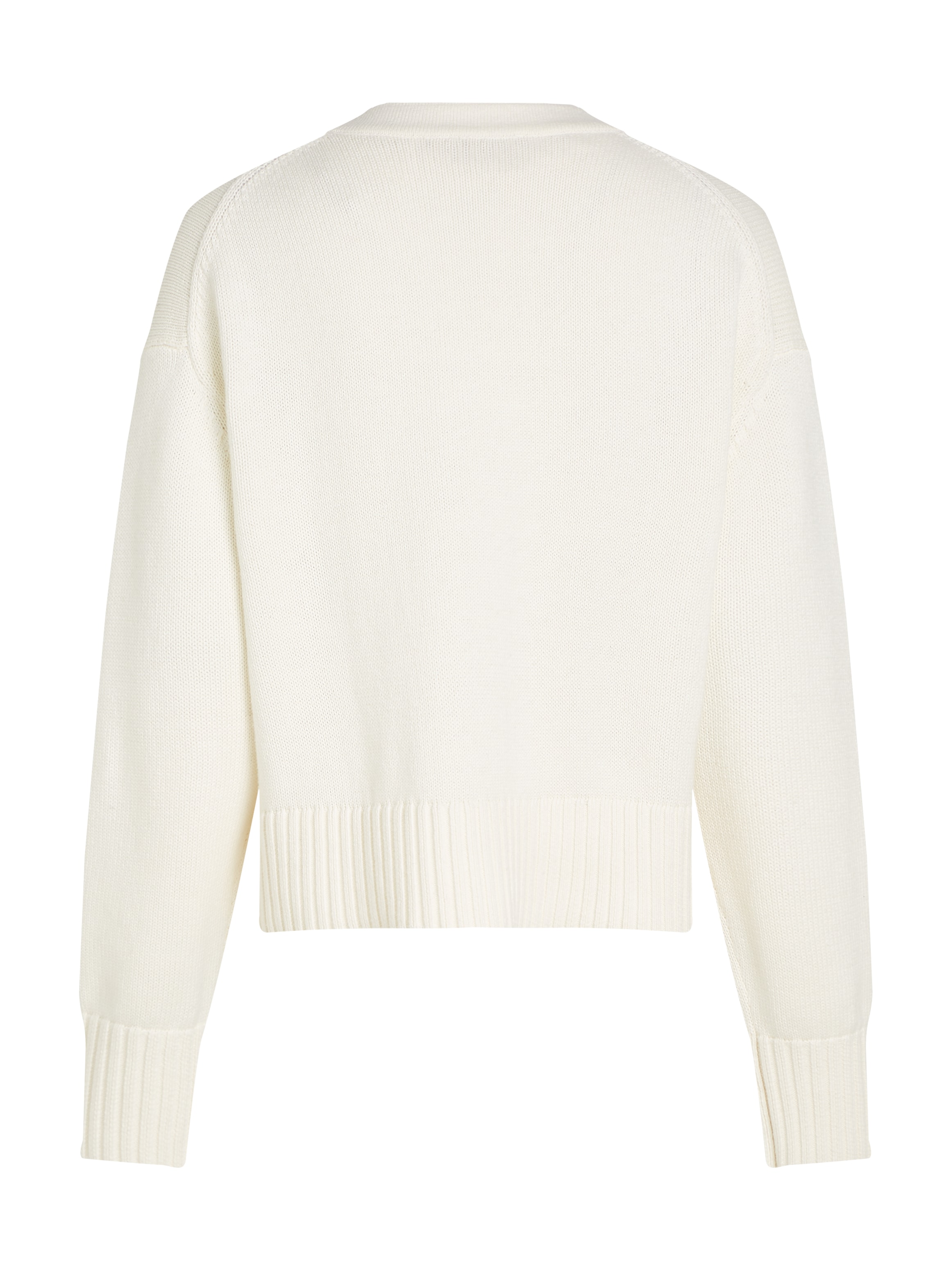 Calvin Klein Jeans Strickpullover »LOGO EMBRO SWEATER«, mit Logostickerei