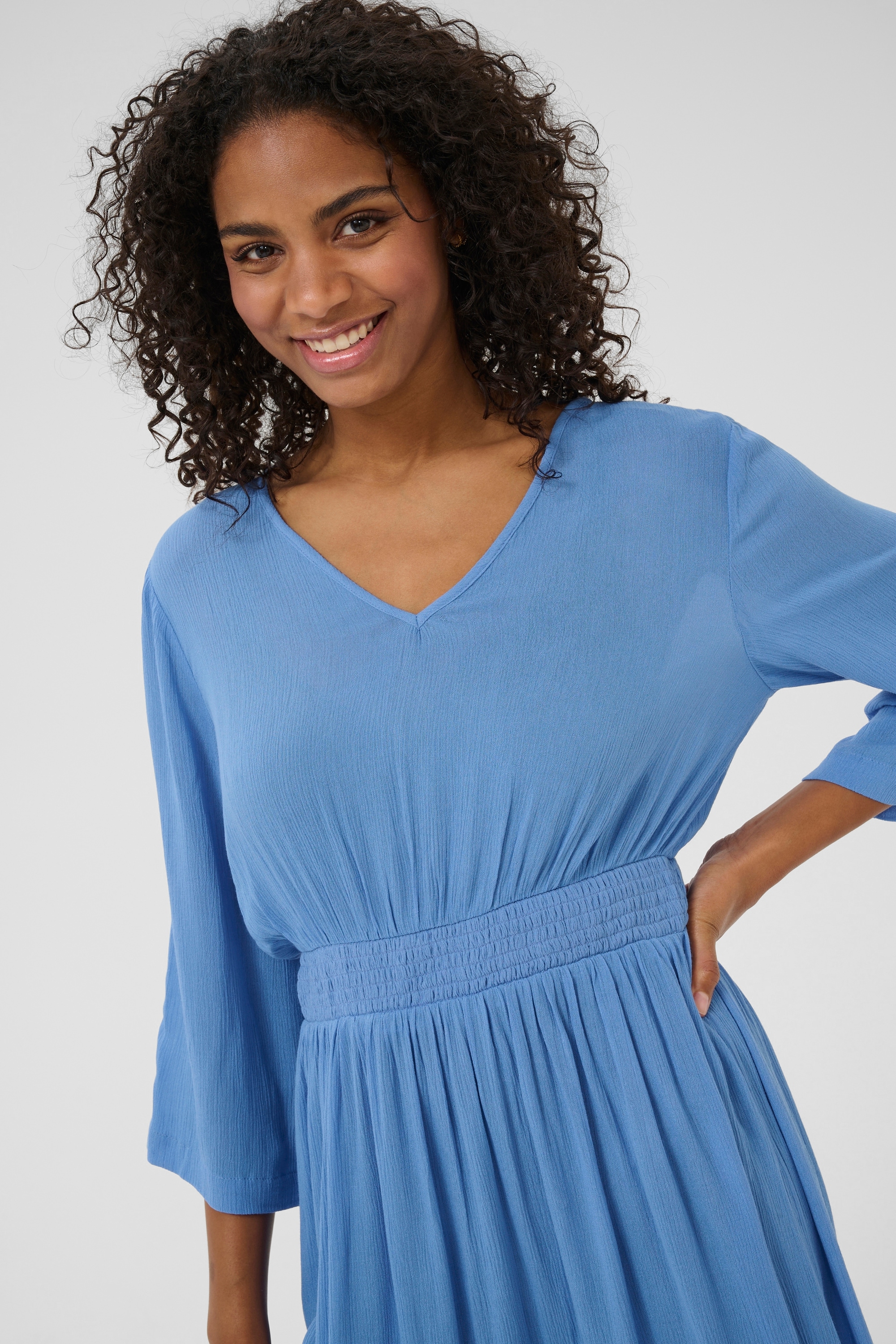 KAFFE Midikleid »Kleid KAmariah«