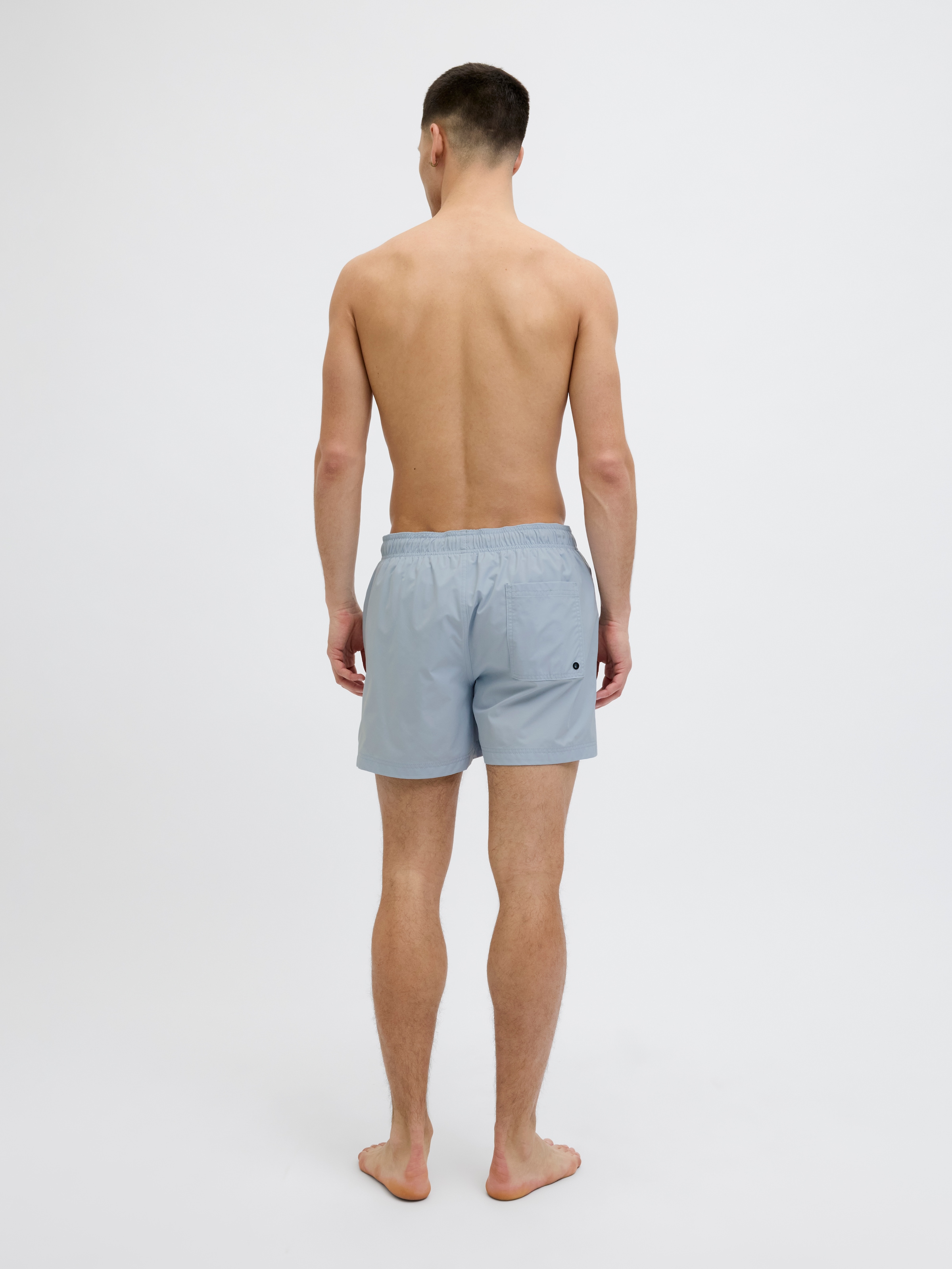 Jack & Jones Badeshorts »JPSTMAUI JJSWIM SOLID AKM SN«