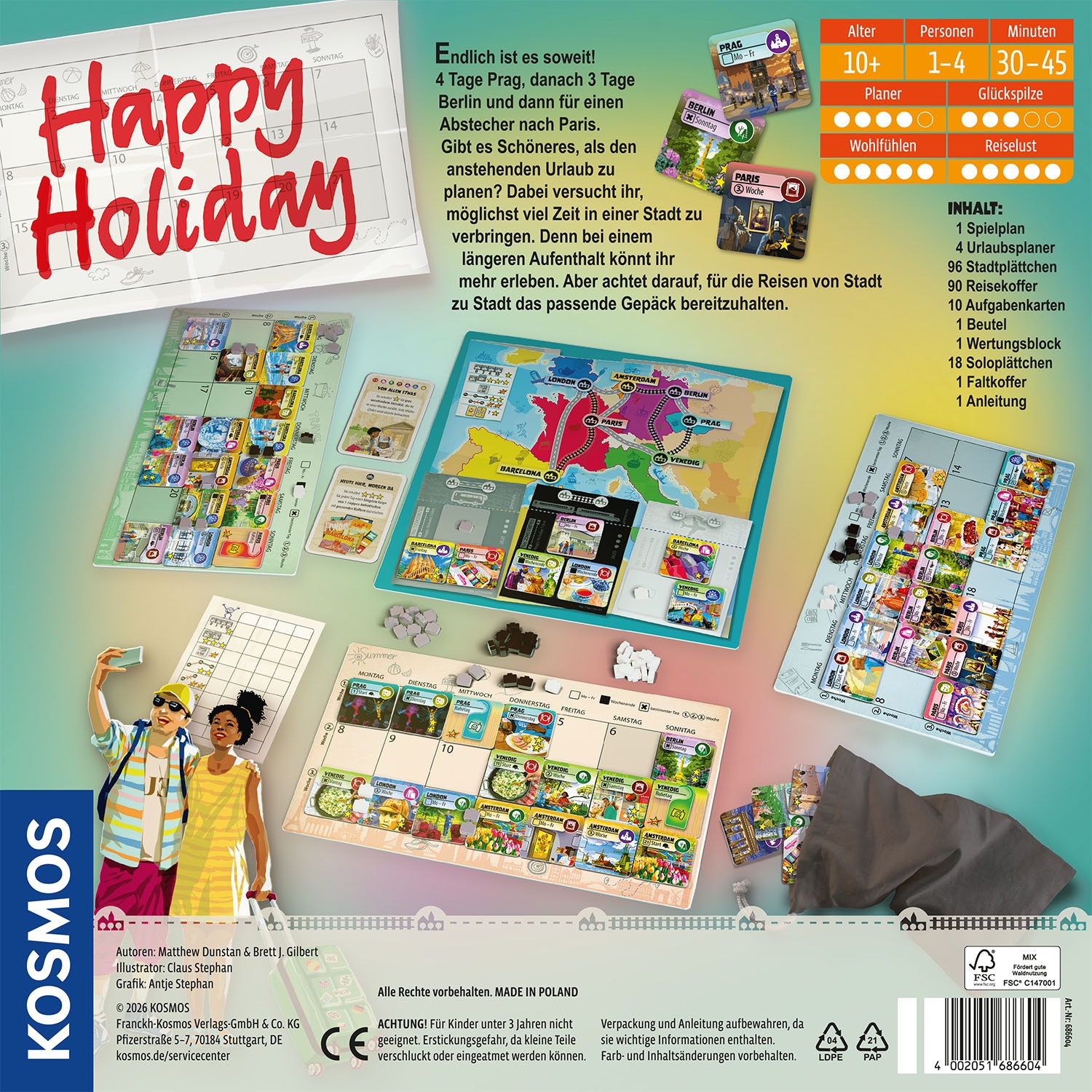Kosmos Spiel »Happy Holiday« Made in Europe
