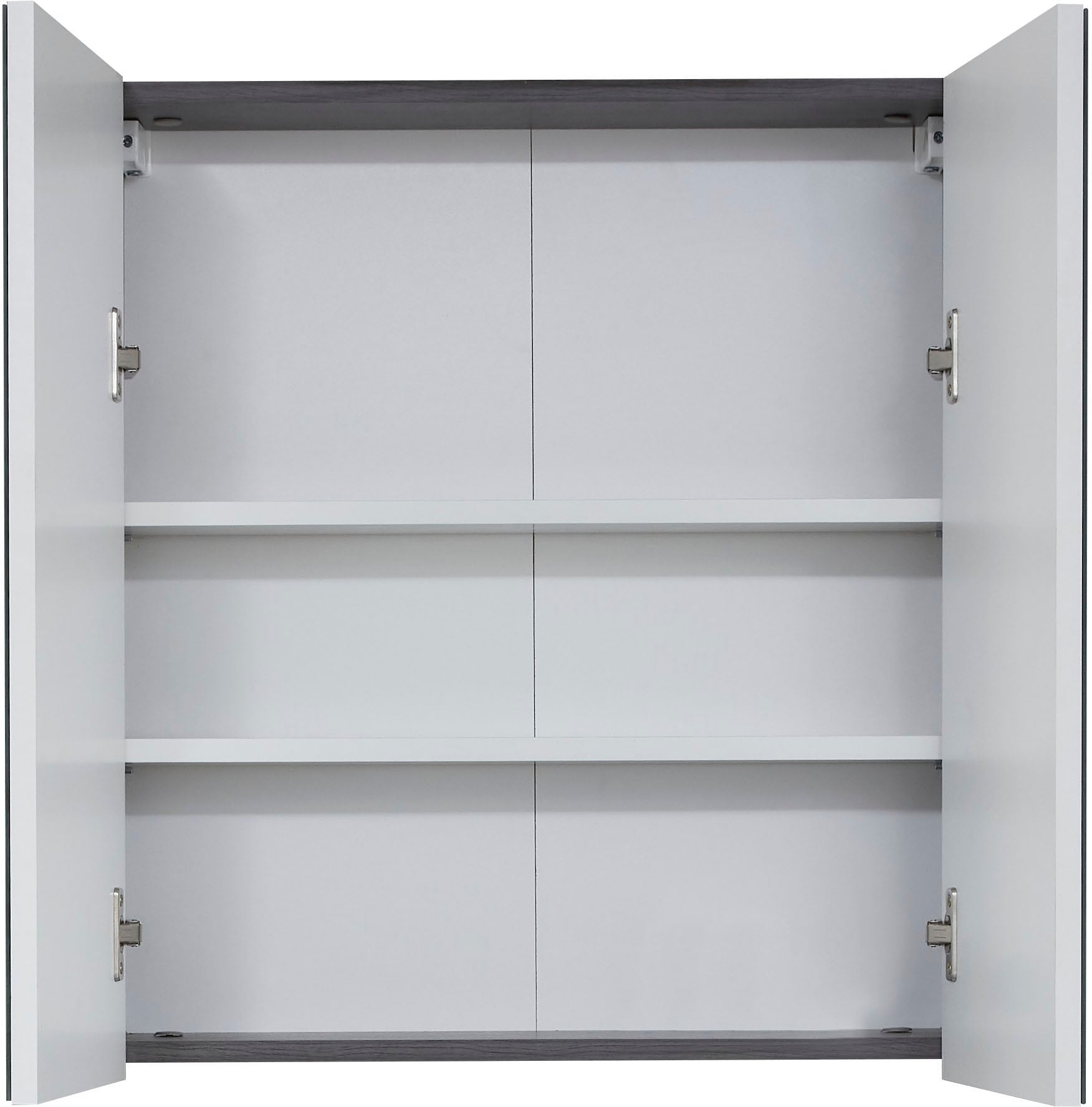 welltime Spiegelschrank »Sovana« Badschrank wahlweise mit oder ohne Beleuchtung - (B/T/H) 60/18/67 cm