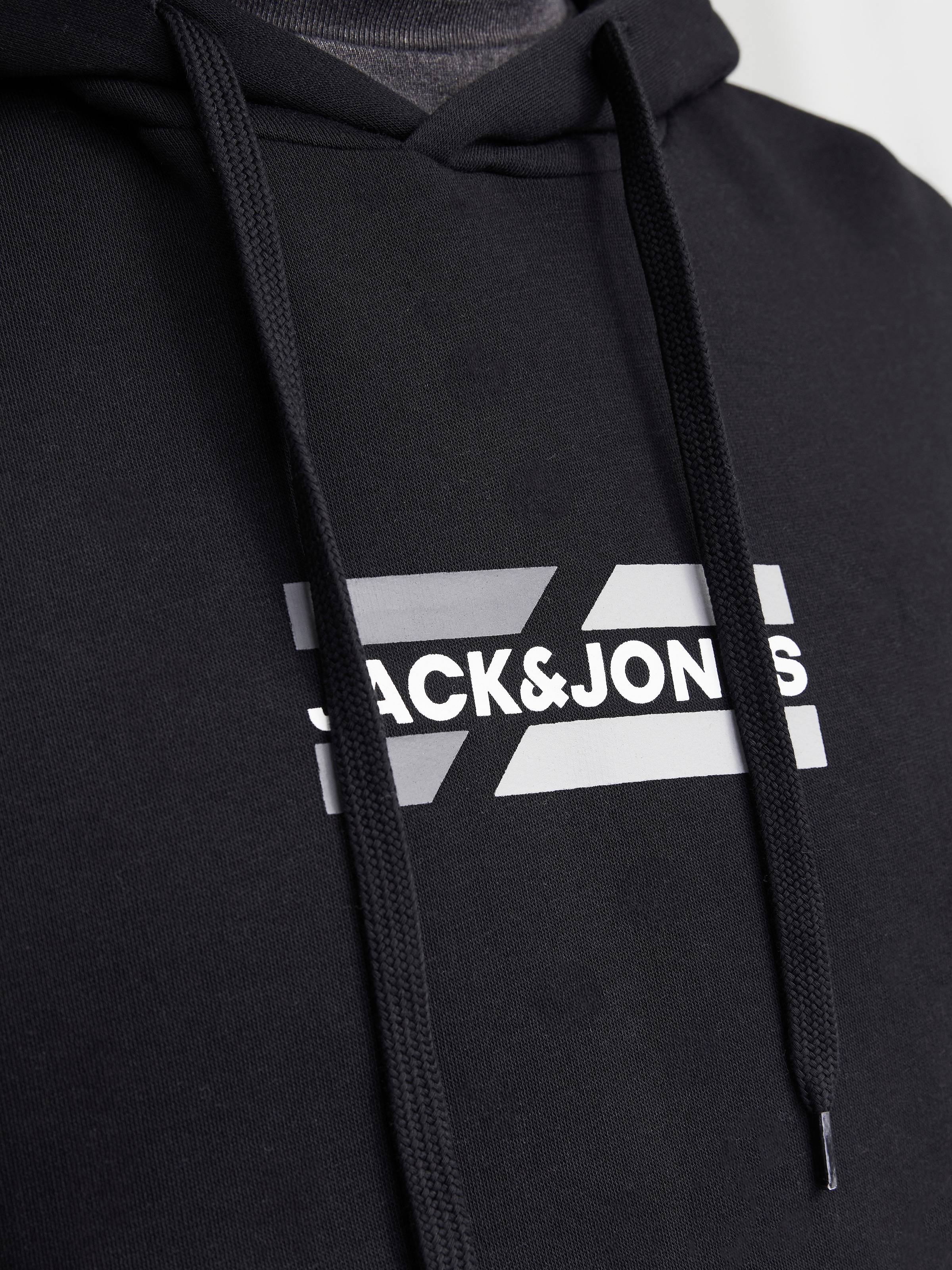 Jack & Jones Kapuzensweatshirt »JJECORP GRAPHIC SWEAT HOOD NOOS«, mit Logo Print