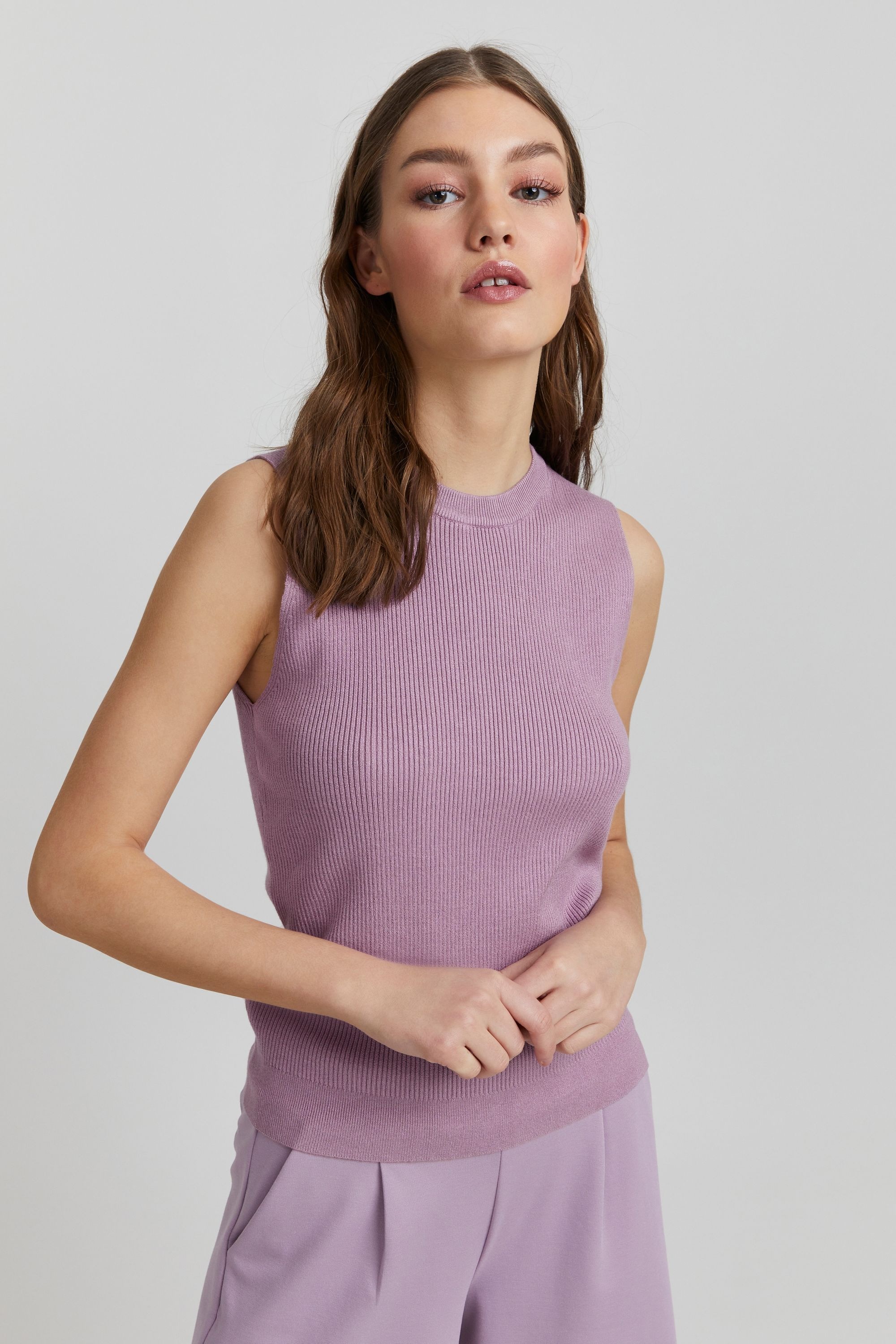 Ichi Rundhalspullover »Strickpullunder IHMarsha«