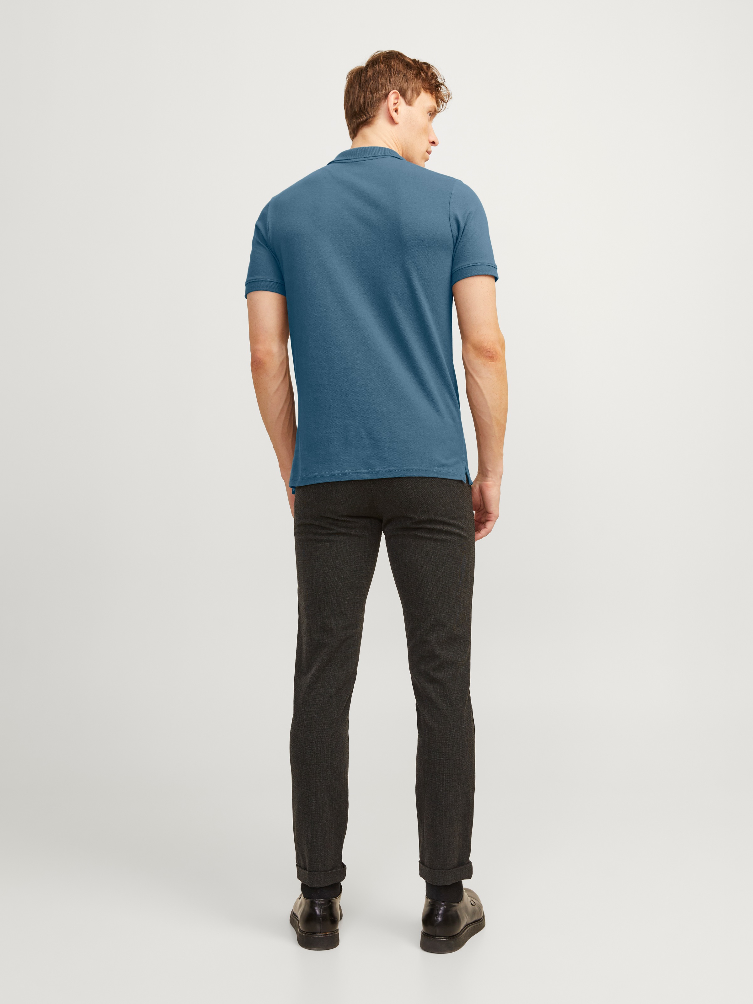 Jack & Jones Poloshirt »JJEBASIC POLO SS NOOS«, mit Logo Stickerei