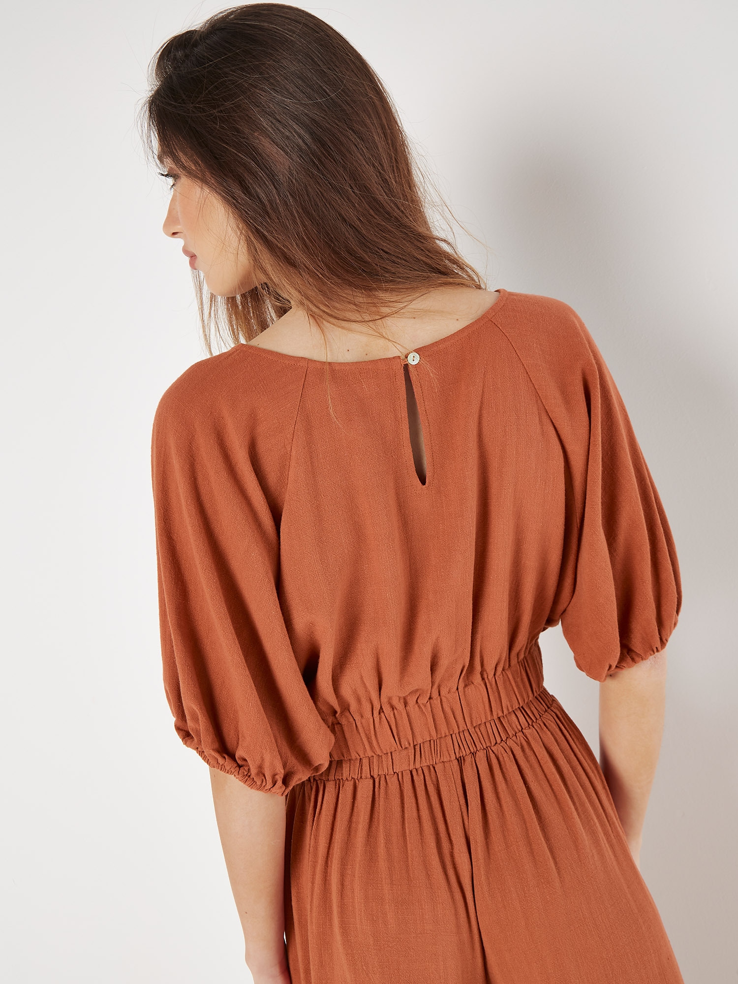 Apricot Klassische Bluse »Bluse« mit Ballonärmeln