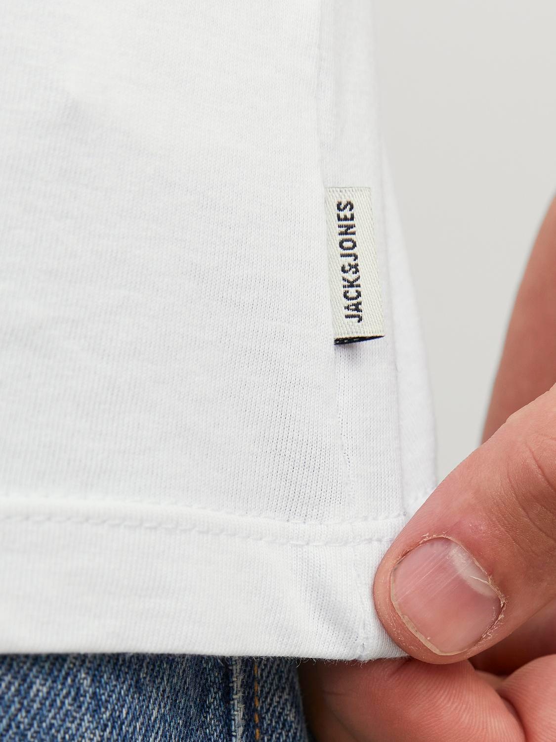 Jack & Jones T-Shirt »JJEORGANIC BASIC TEE SS O-NE 5PK MP NOOS«, (Packung, 5 tlg., 5er-Pack)