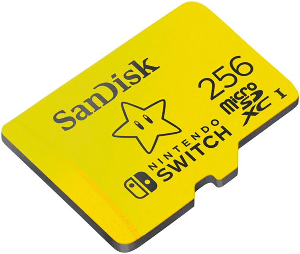 Sandisk Speicherkarte »Nintendo Switch 256 GB«, (Video Speed Class 30 (V30)/UHS Speed Class 3 (U3) 100 MB/s Lesegeschwindigkeit)