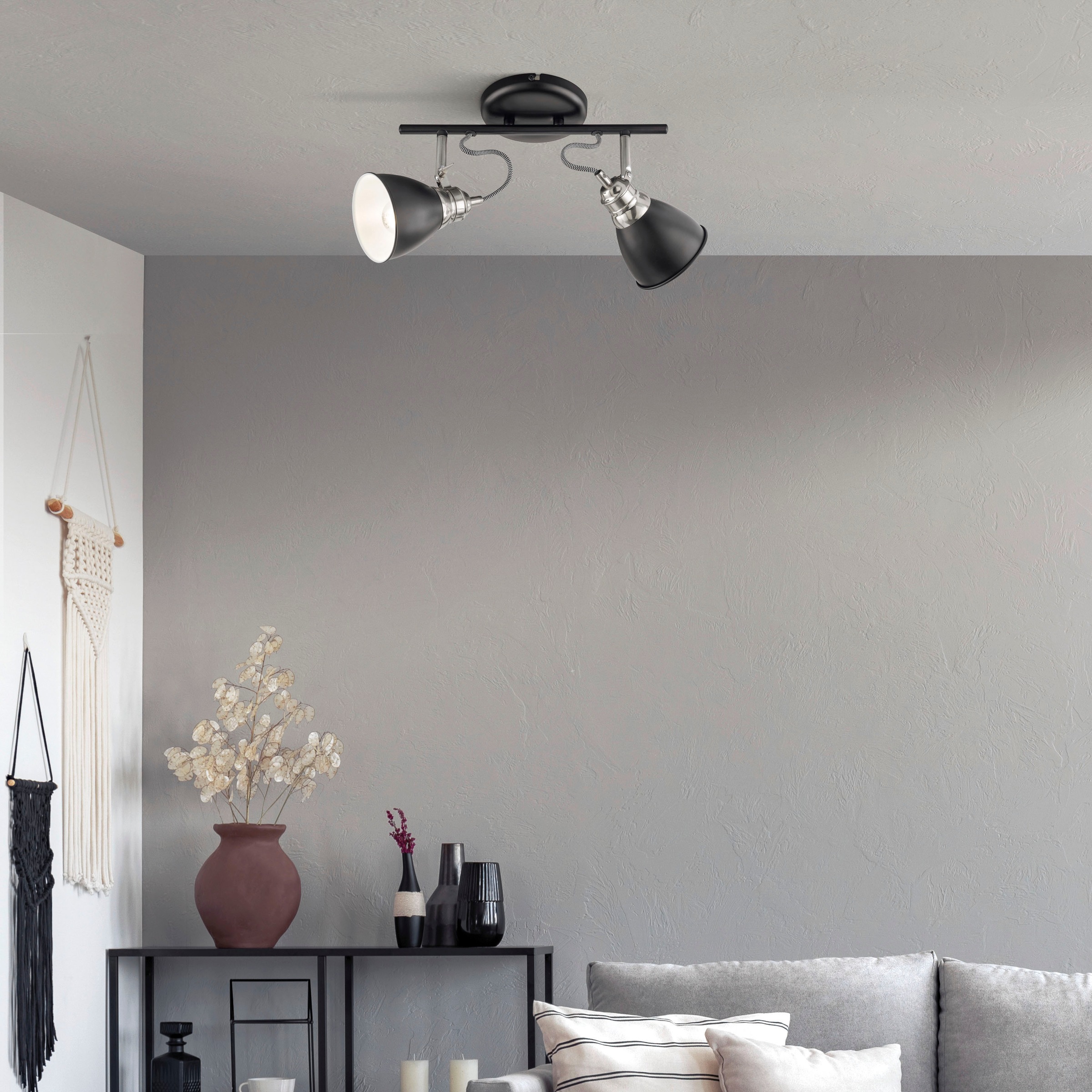FISCHER & HONSEL Deckenspots »Wales«, 2 flammig, Leuchtmittel E14 | ohne Leuchtmittel