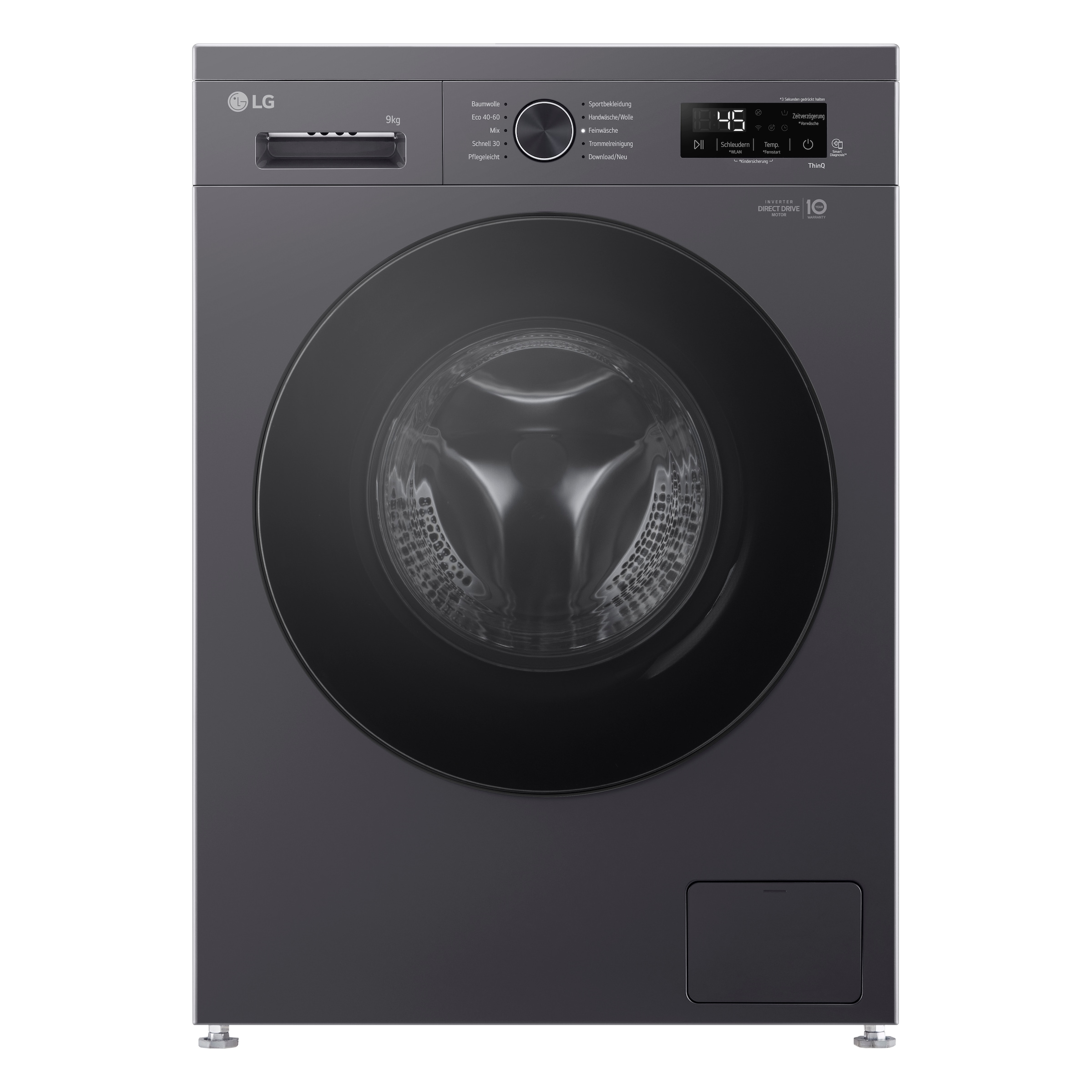 LG Waschmaschine unterbaufähig »F4WB309YB« 9 kg 1400 U/min