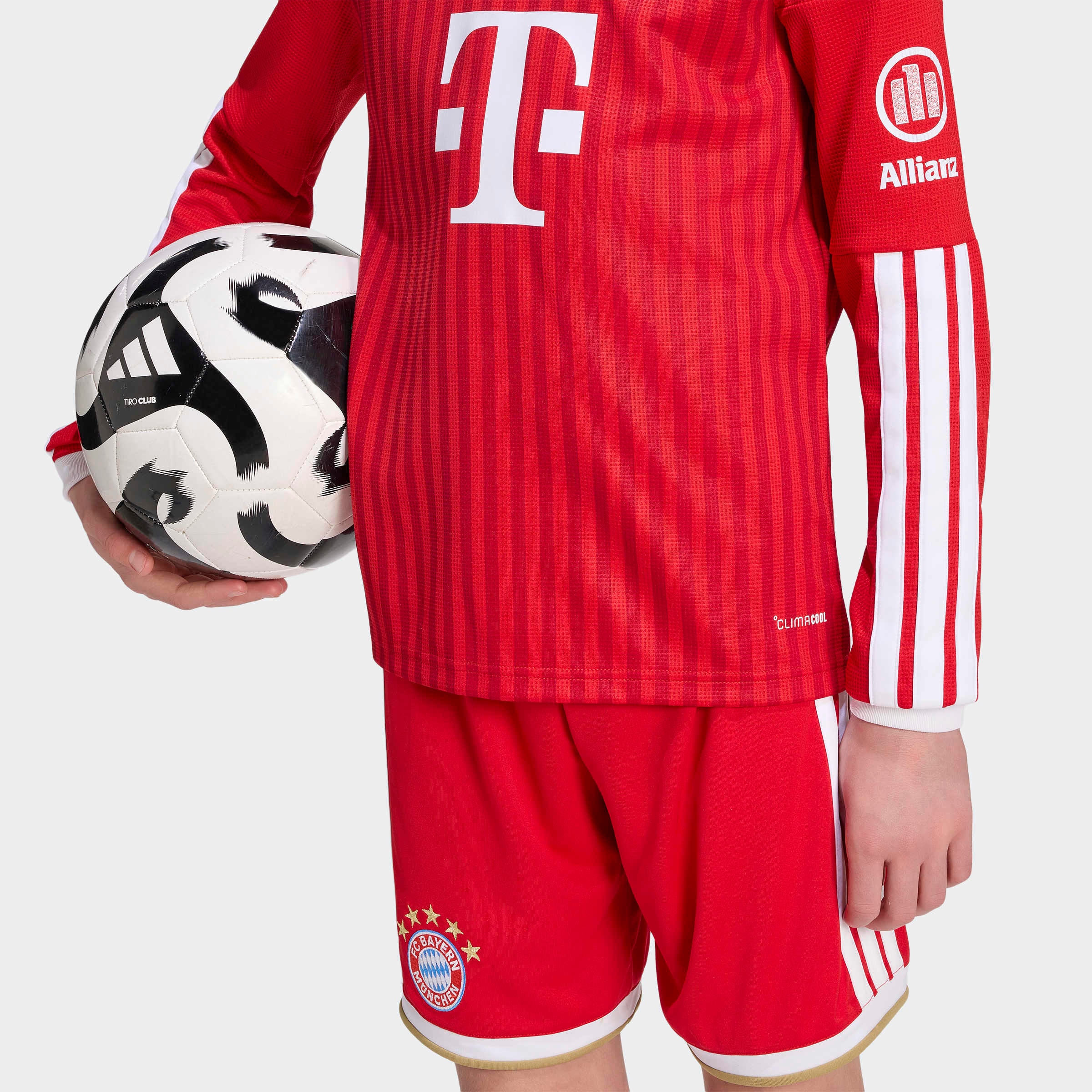 adidas Performance Fußballtrikot »FCB H JSY YL« für Kinder, mit Climacool® Technologie, mit Rundhalsausschnitt
