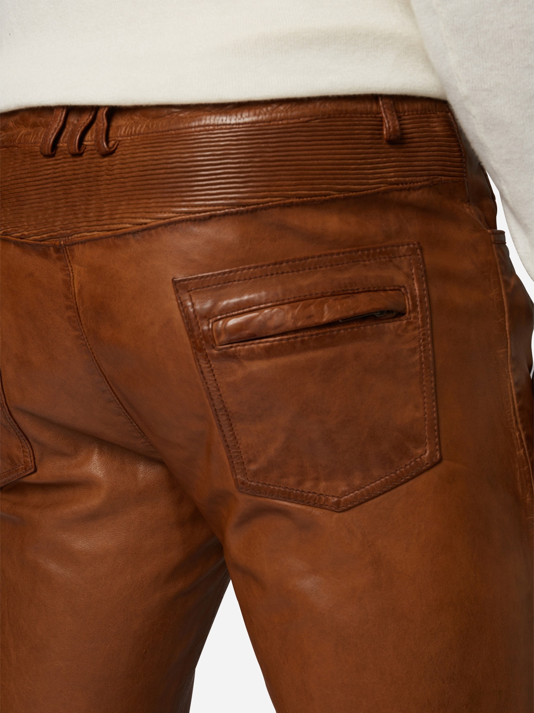 RICANO Lederhose »Lederhose Franklin«  Handgefertigt aus echtem Leder