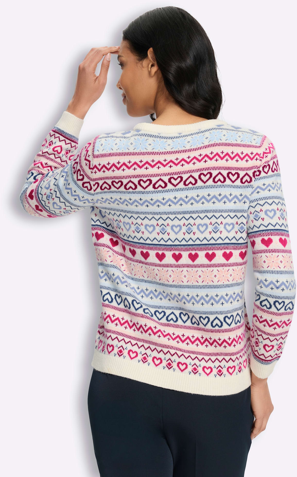 Classic Basics Jacquardpullover »Langarm-Pullover«