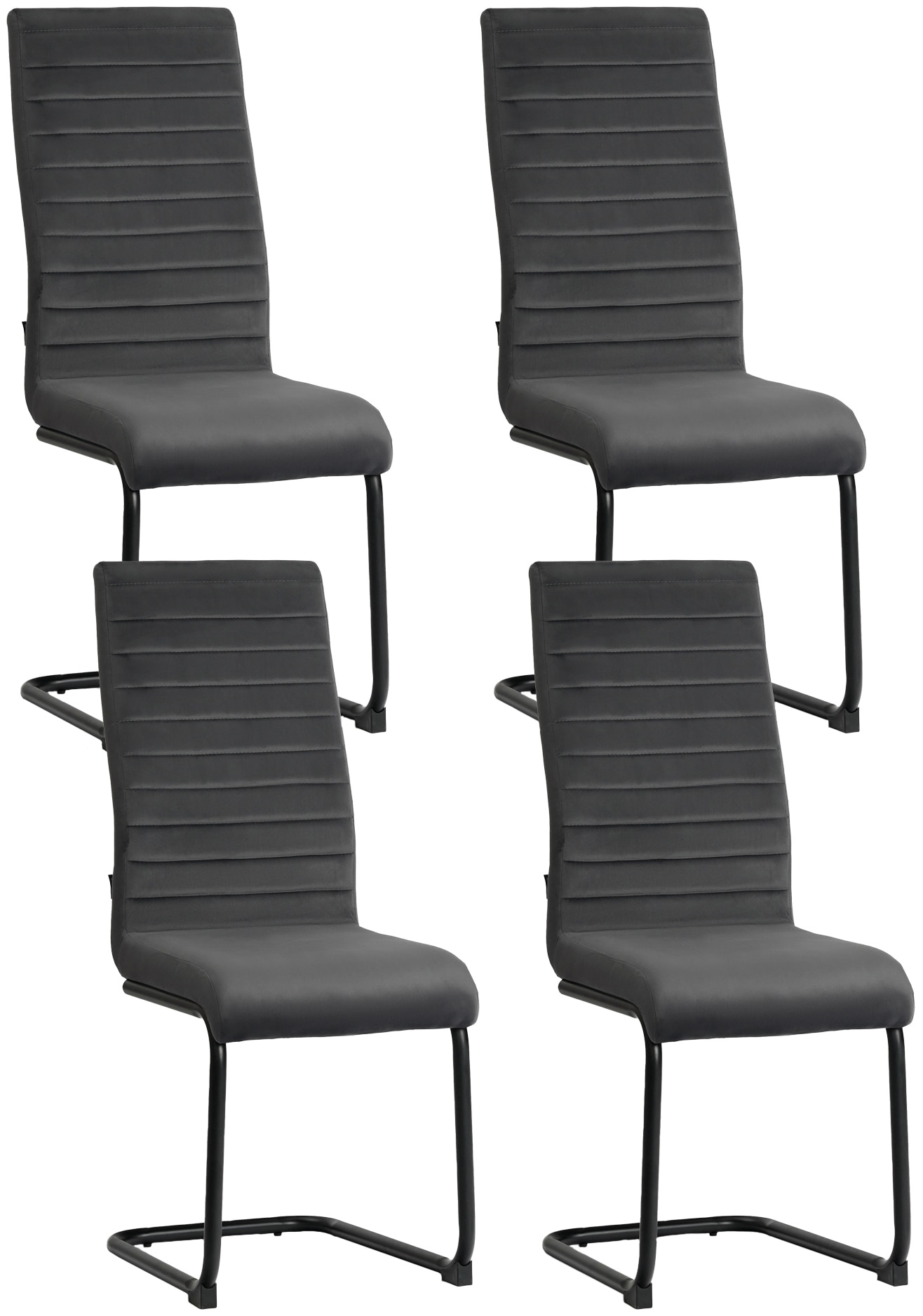 Home affaire Essgruppe »Elbach, TOPSELLER!«, (Set, 5 tlg.), Tisch ausziehbar 120-160 cm Esszimmer Tischgruppe