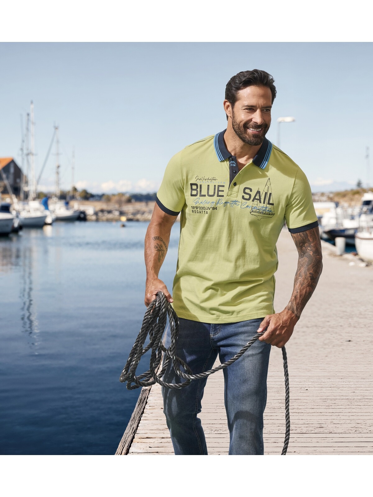 Jan Vanderstorm Poloshirt »Poloshirt TORSON«