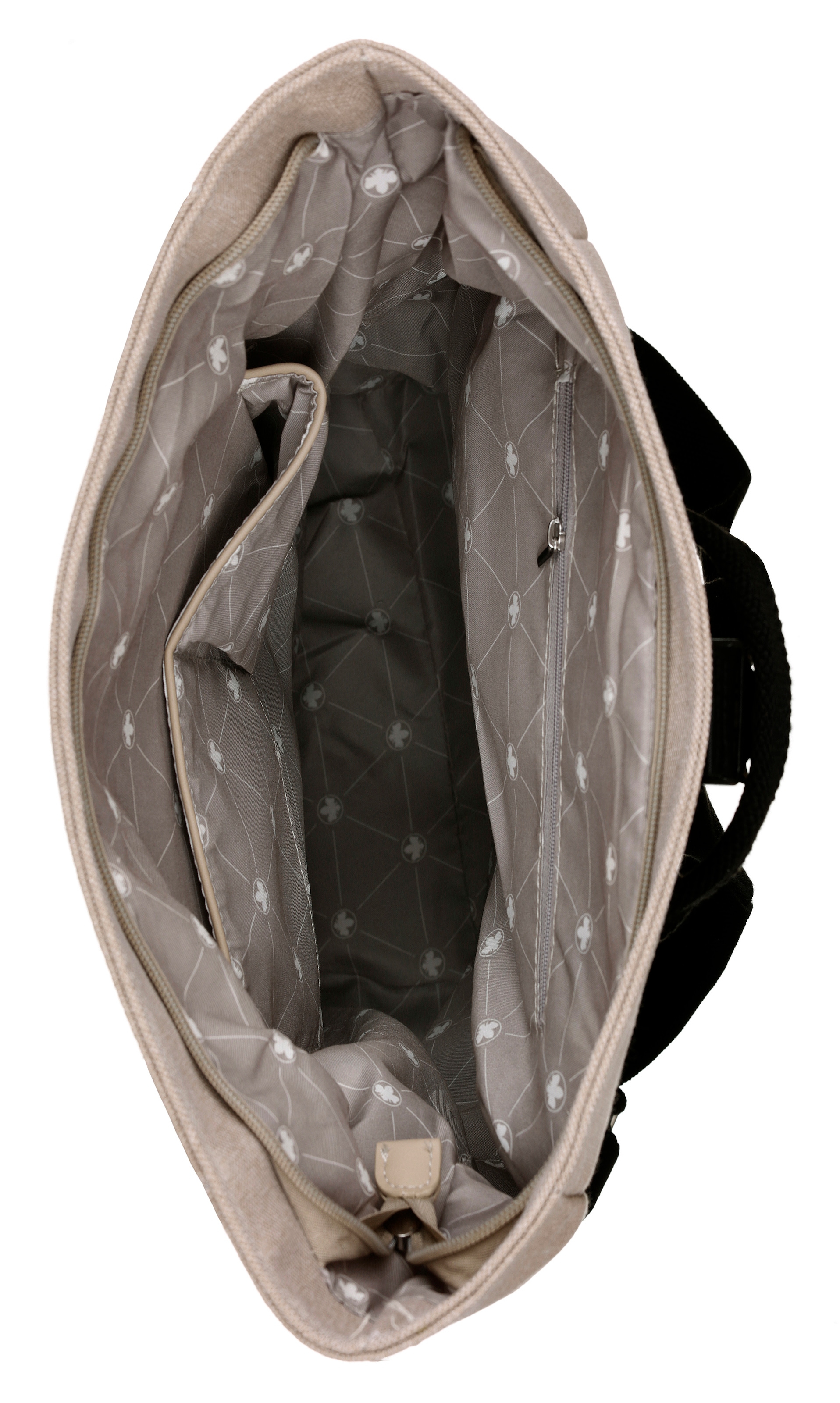 Rieker Cityrucksack »Leinen« Freizeitrucksack mit viel Stauraum