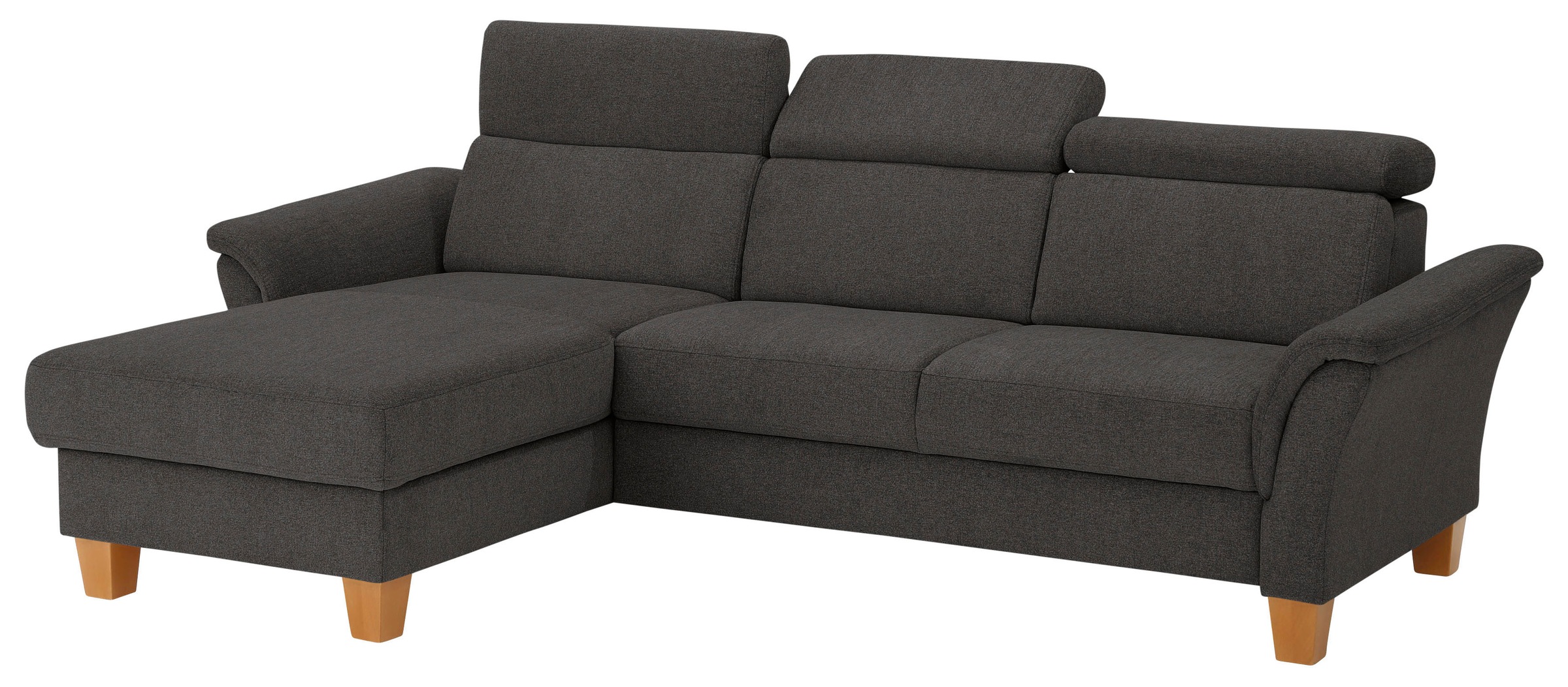 Home affaire Ecksofa »Conville L-Form«, Federkern, wahlweise mit Bettfunktion und Bettkasten bzw. Stauraum