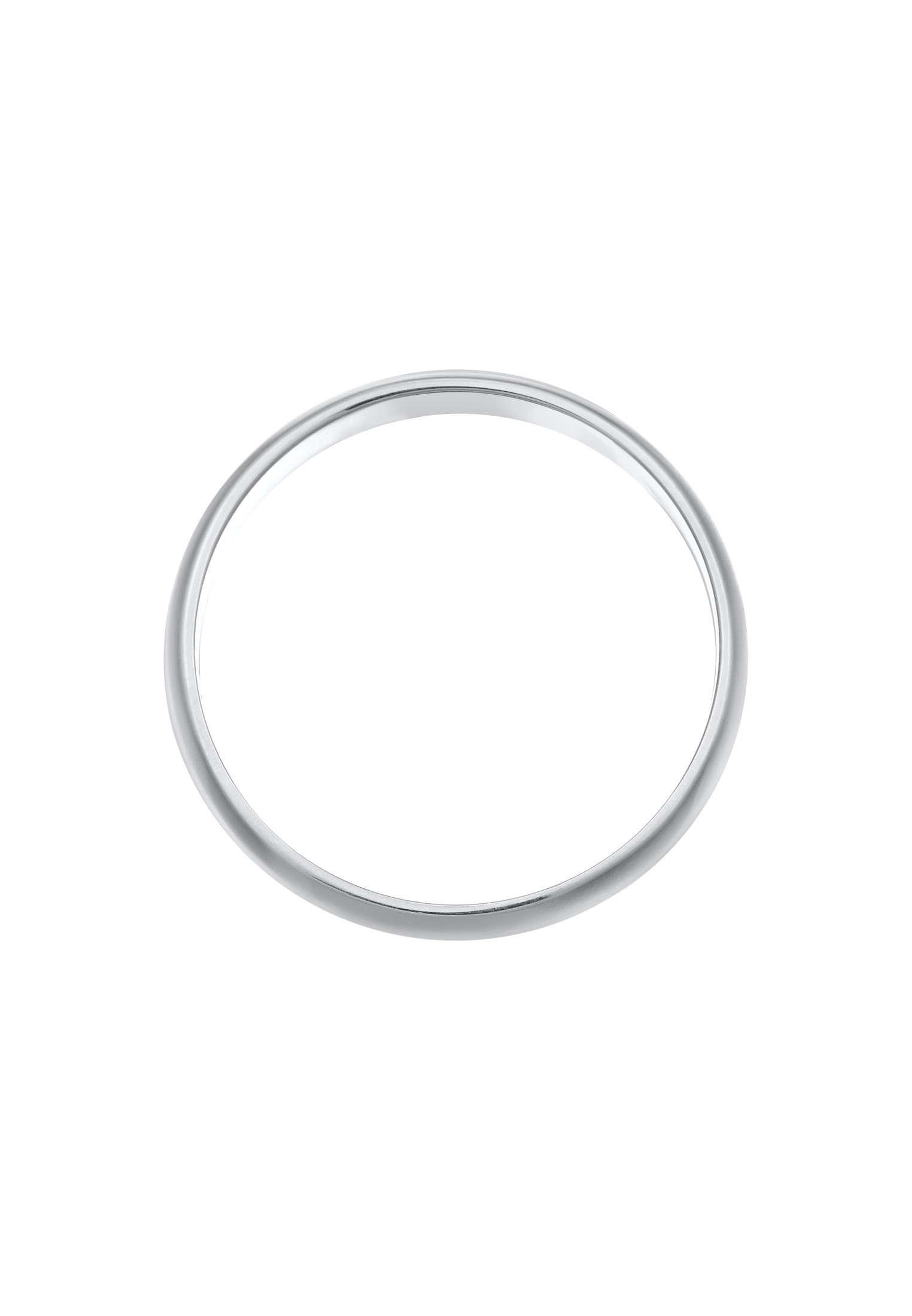 Elli Silberring »Ring Basic Bandring Trauring Verlobung 925 Silber«