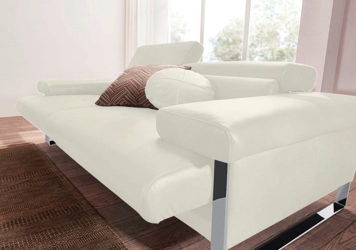 W.SCHILLIG 2-Sitzer »finn« German Design Award 2016, Fußgestell Chrom glänzend, Breite 210 cm