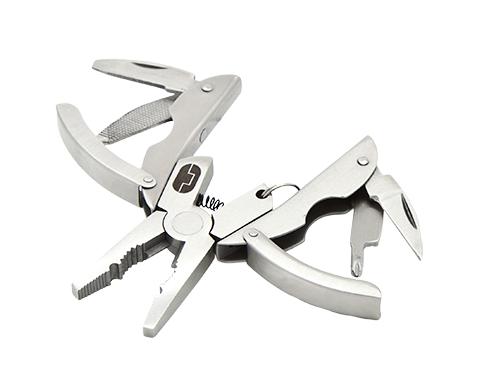 TRUE Multitool »SCARAB«, (2 St.), Mini-Zange mit 7 Funktionen