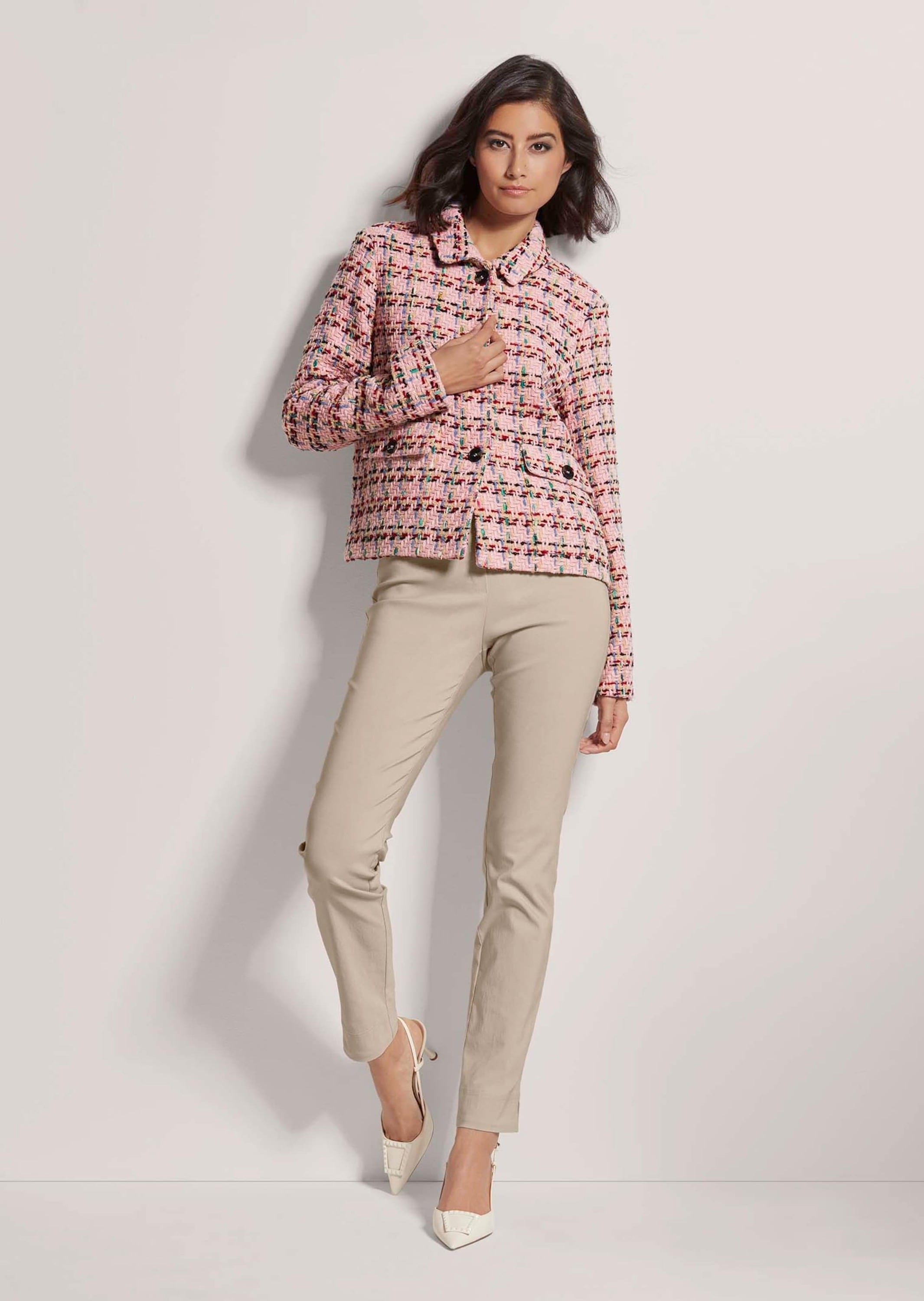 MADELEINE Kurzblazer »Blazer Kurzer Blazer mit Struktur«