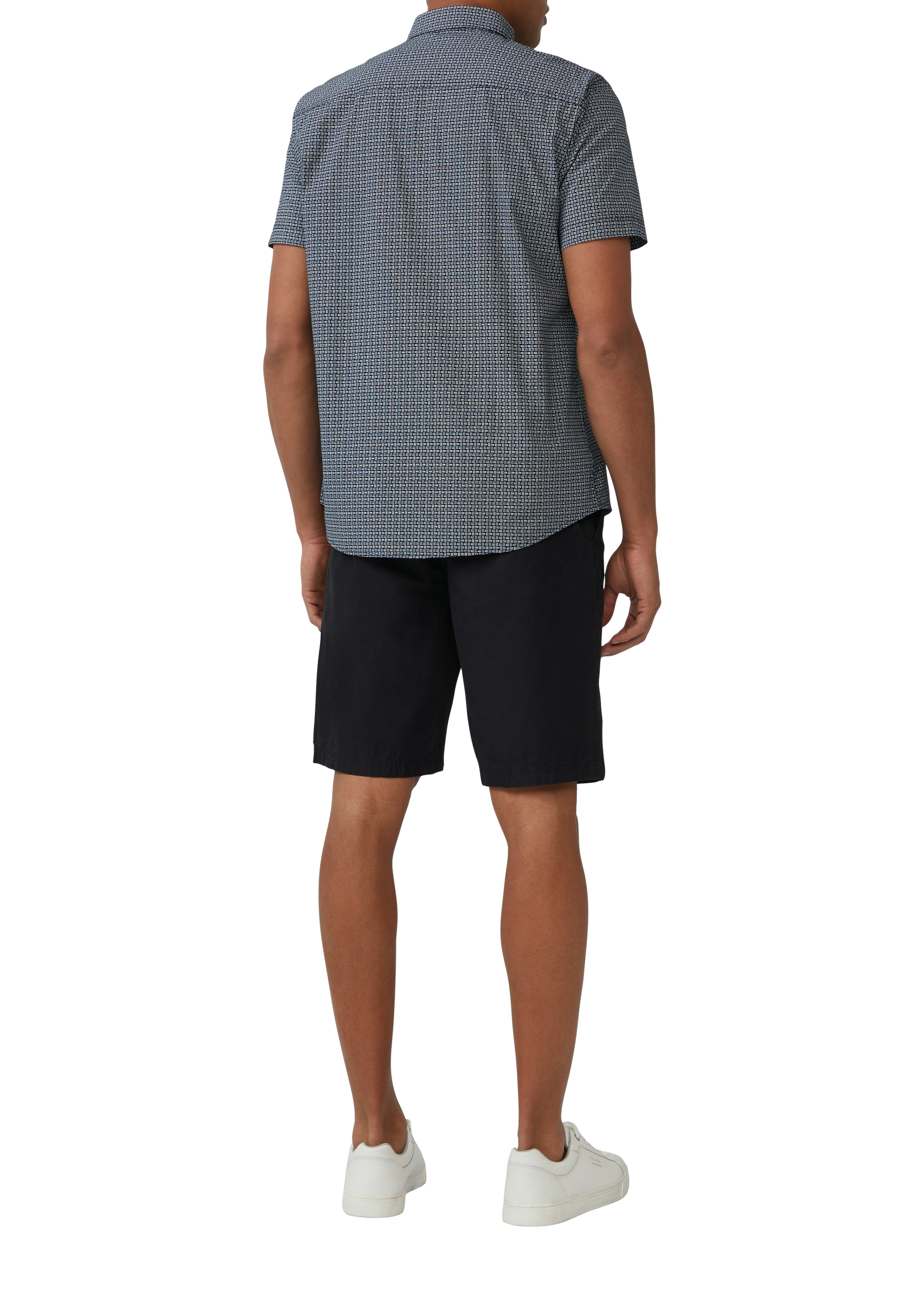 s.Oliver Kurzarmhemd mit Karo Muster