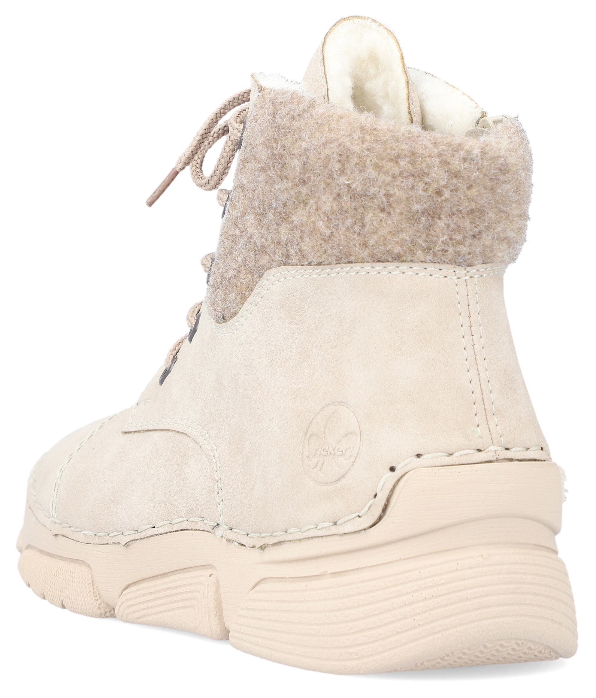 Rieker Winterboots  mit weichem Filzrand