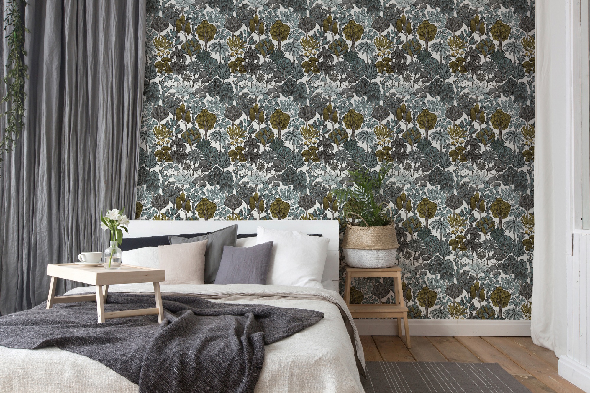 Architects Paper Vliestapete »Floral Impression«, floral-botanisch, Blumentapete Tapete Dschungel