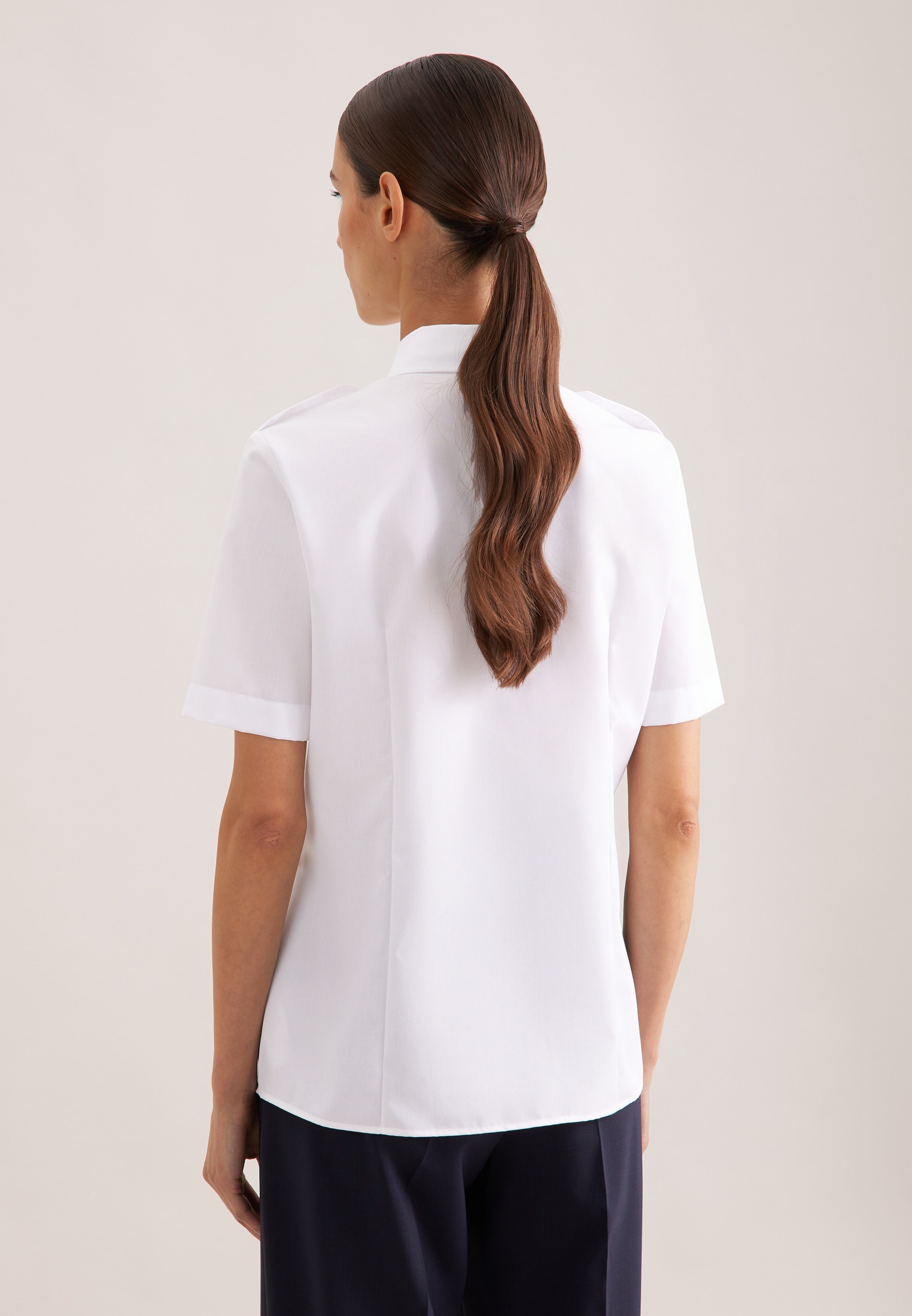 seidensticker Hemdbluse 1/2 Uni